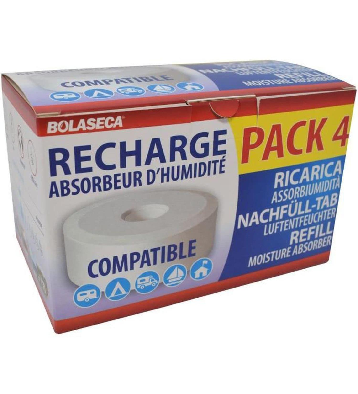 Bolaseca refill pack for moisture absorber 4 x 425 g colourless one size