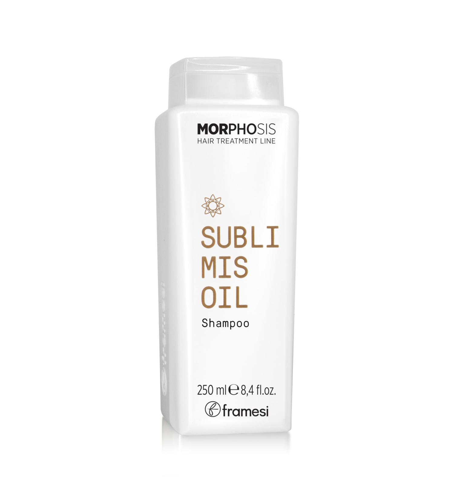 FRAMESI Morphosis Sublimis Oil Shampoo 8.4 fl oz - Nourishing & Hydrating International Shipping Available - Buy Online on SooperMarket.com
