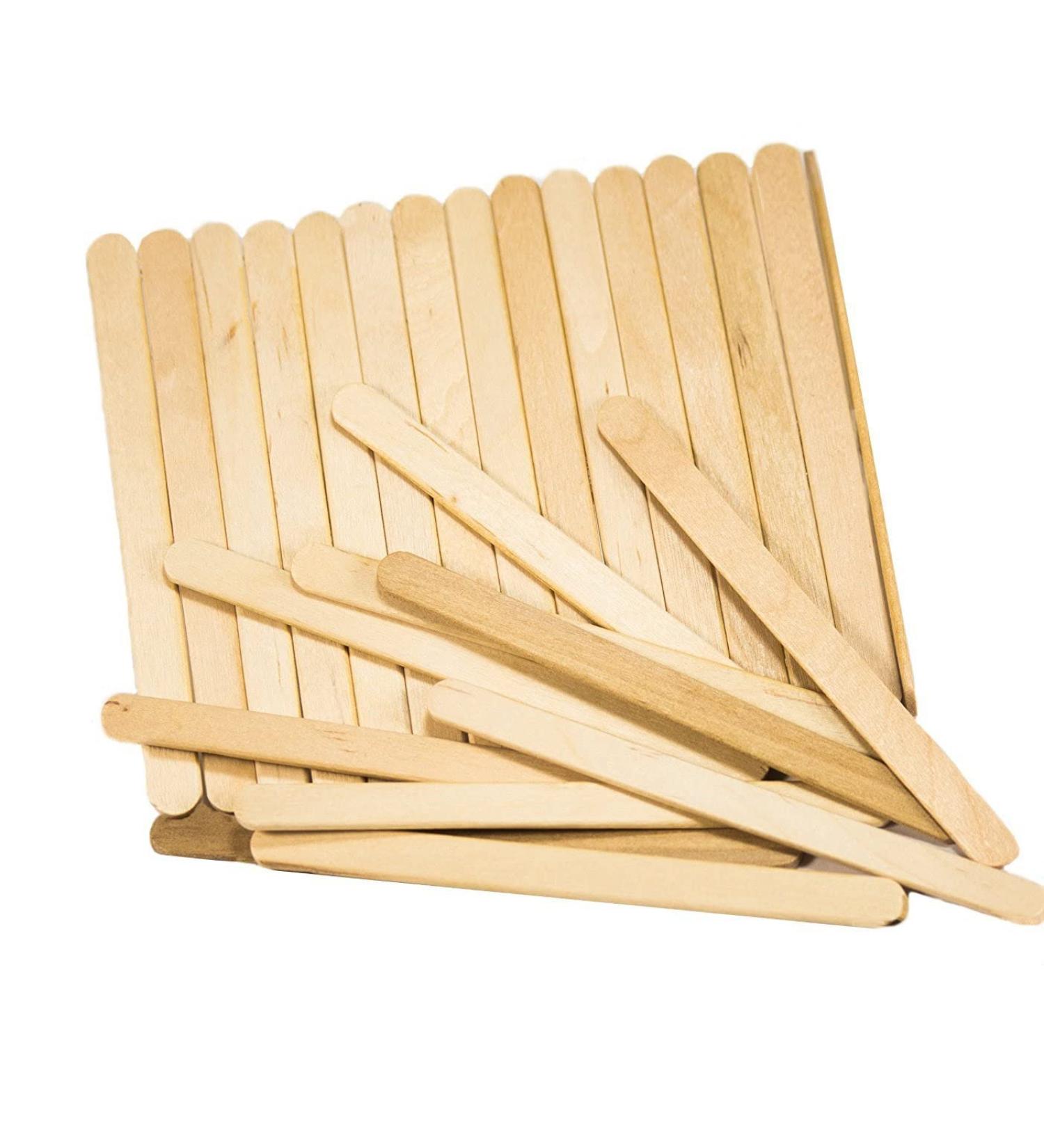 Perfectware 4.5'' Craft Sticks 1000ct - Premium Quality Wooden Sticks for Crafting - Pack of 1000 - Buy Online on SooperMarket.com