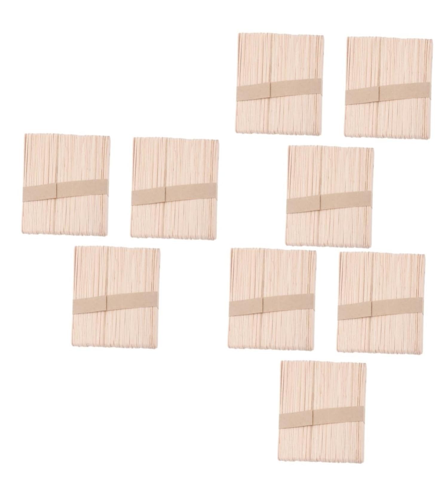 Angoily 450 pcs Wooden Wax Spatulas - Premium Hair Removal & Depilatory Wax Tools for Smooth Skin - Buy Online on SooperMarket.com