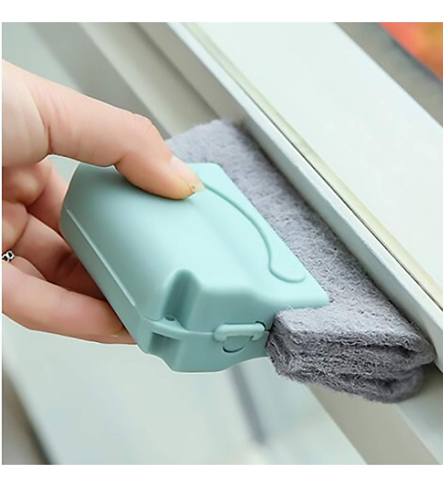 Cleaning Brush Window Grooves Cleaning Brush Household Cleaning Window Gaps Brush Door and Window Cleaning Tools for Apartment Home(Bluegreen) blue-green - Buy Online on SooperMarket.com