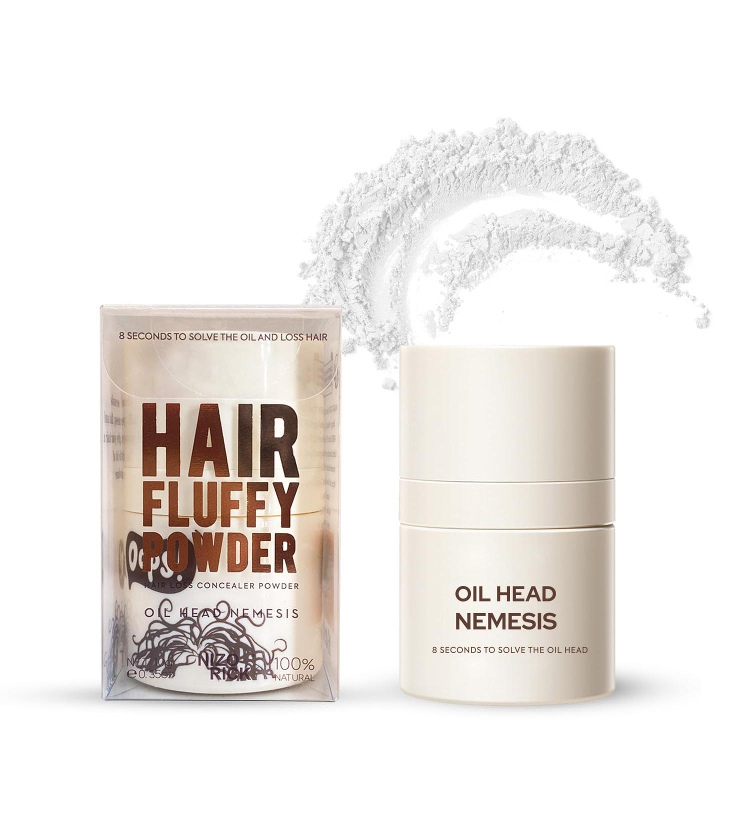 Hair Volume Powder - Instant Conceal Hair Loss Root Touch Up Styling Powder for Men & Women - 10g (White - Buy Online on SooperMarket.com