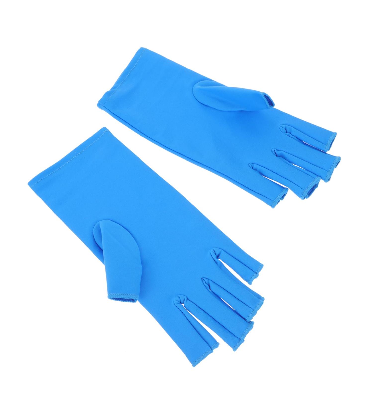 PLAFOPE 1 Pair Nail Gloves Manicure Gloves Fingerless Mitts UV Shield Gloves Sunscreen Gloves Manicure Tools Nail Art Tools Fingerless Gloves Gloves - Buy Online on SooperMarket.com