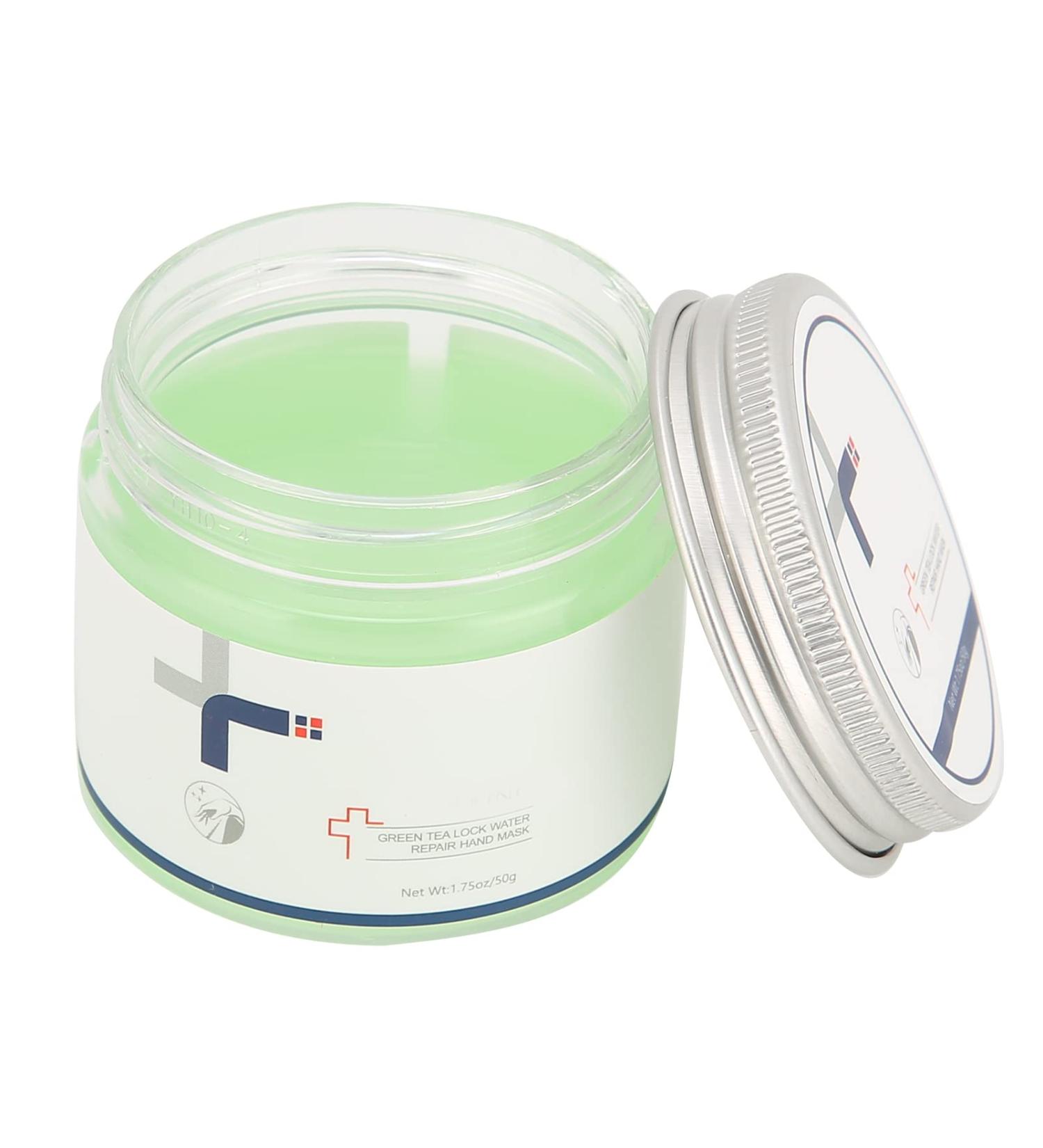 Shop 50g Green Tea Hand Mask - Moisturizing Peeling Mask & Hand Care Gloves for Dry Cracked Skin - International Shipping Available - Buy Online on SooperMarket.com
