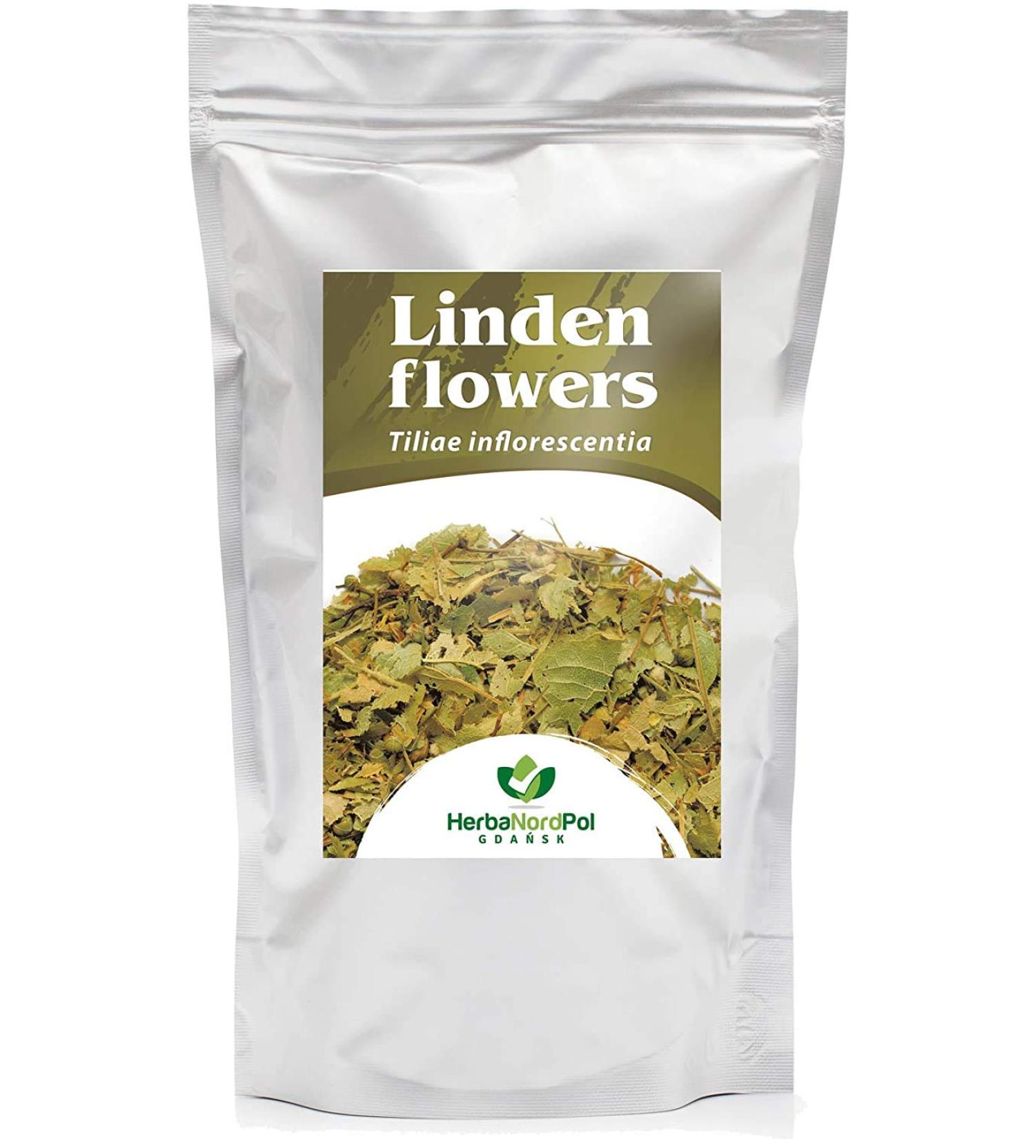 Linden flower Herbal tea | Wild crafted Tilia cordata |Rich in flavonoids | Loose tea| (200) 200.0 grams - Buy Online on SooperMarket.com