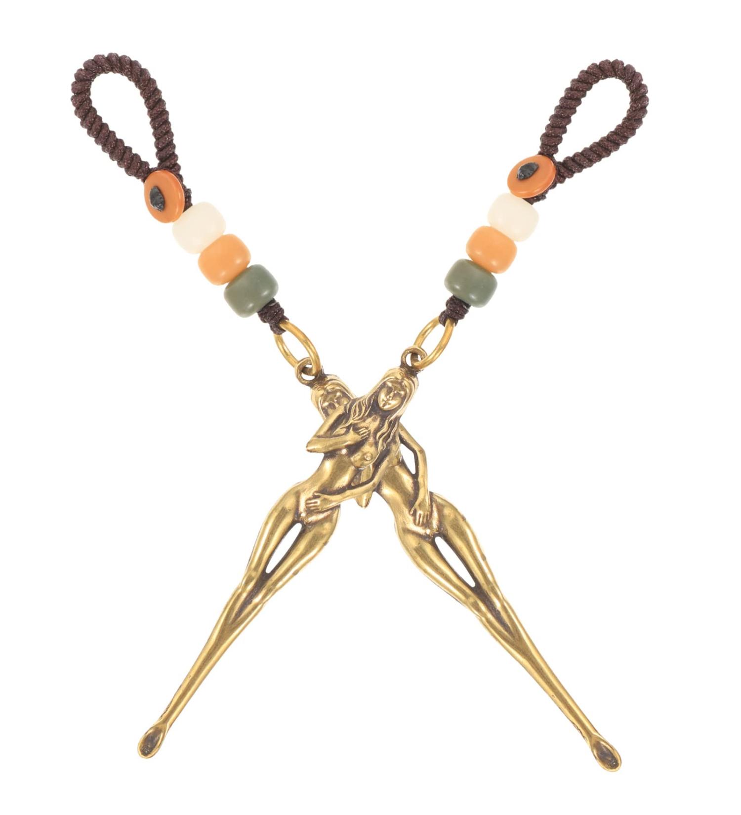 2pcs Brass Ear Hanging Pendant Ring Ear Cleaner - Healeved Ear Wax Removal Tool - Buy Online on SooperMarket.com