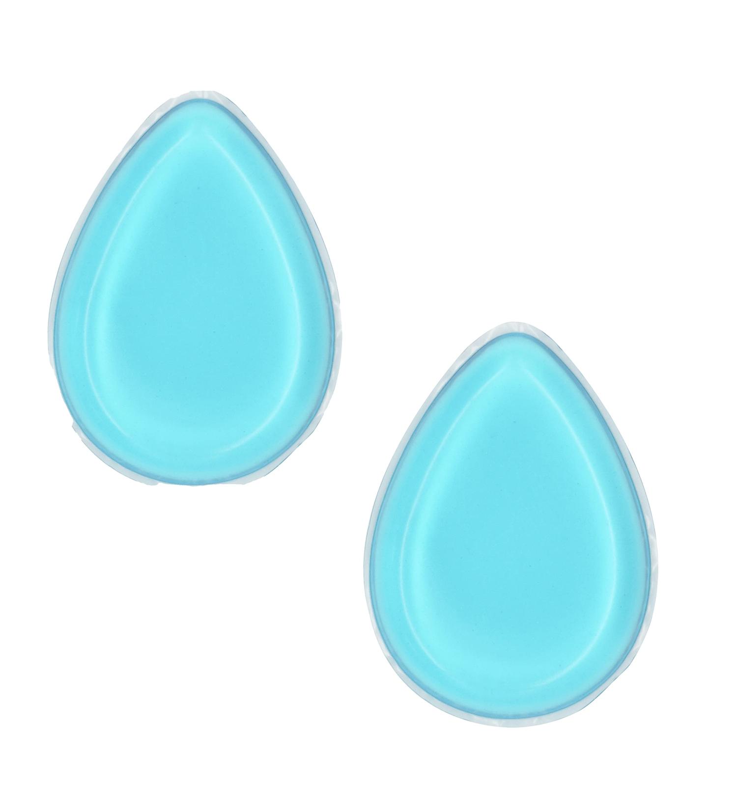2 x Silicone Makeup Sponge - Transparent Applicator & Blender | Washable Beauty Tool for Flawless Facial Makeup - Buy Online on SooperMarket.com