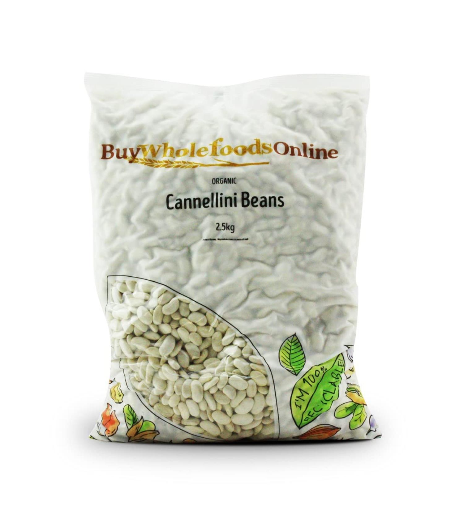 Organic Cannellini 2.5kg (BWFO)