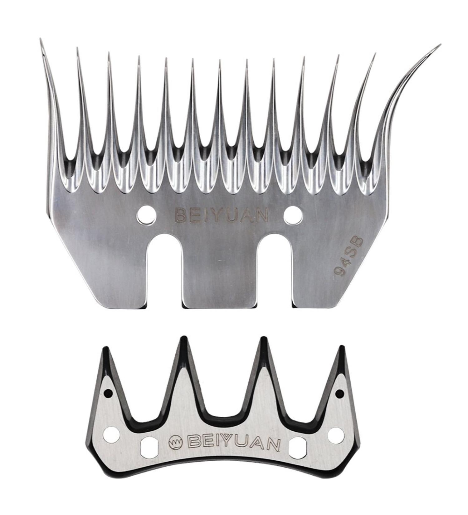 MasXirch 13 Curved Tooth Sheep Shear Clipper Replacement Blades for fit Oster Lister Heiniger Sheep Clippers Detachable Animal Trimmer Shears for Grooming Goats Lambs Llamas Alpacas - Buy Online on SooperMarket.com