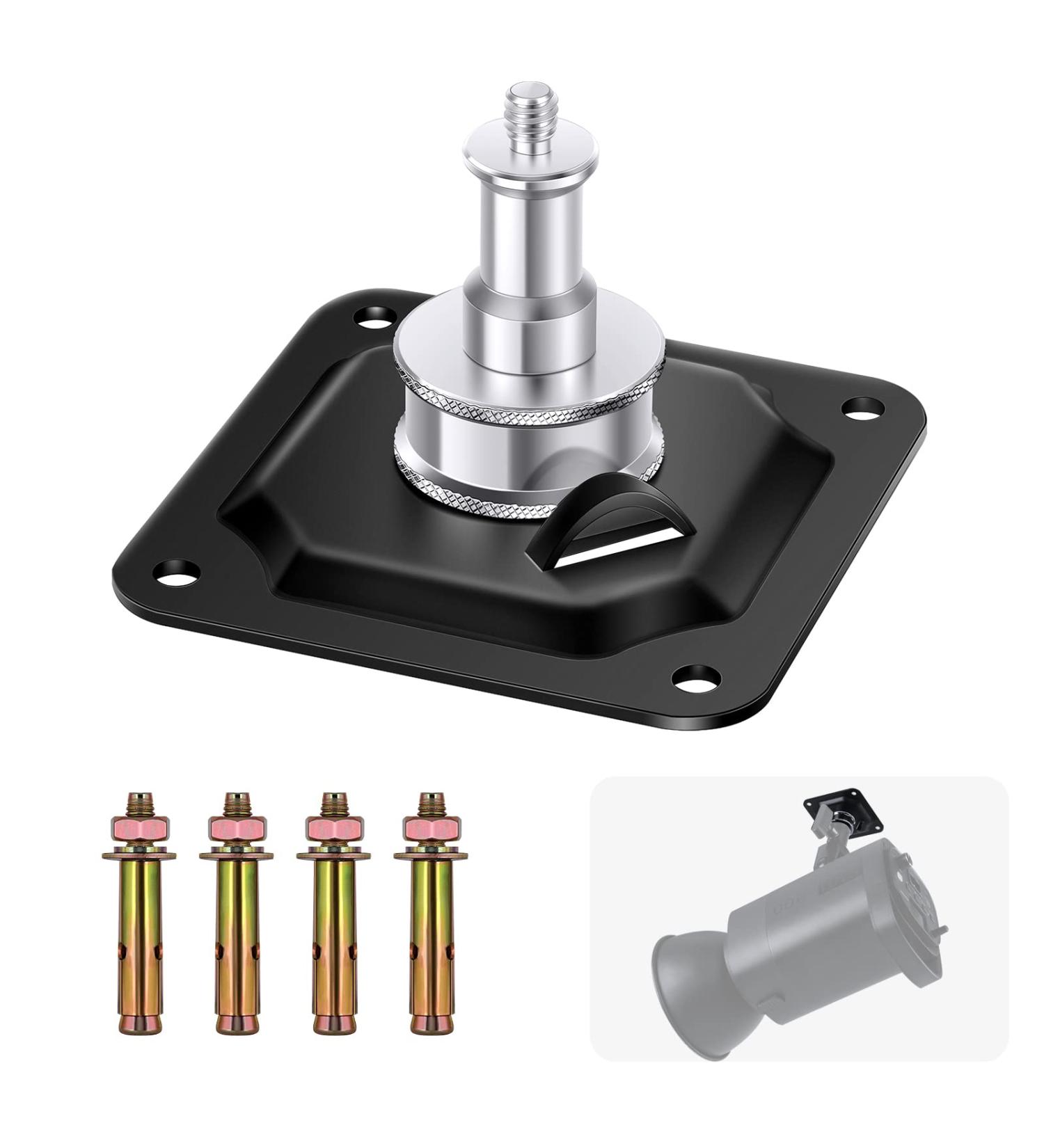Neewer Studio Wall/Ceiling Mount 5/8 Stud with 1/4 Thread for Photography and Video - Buy Online on SooperMarket.com