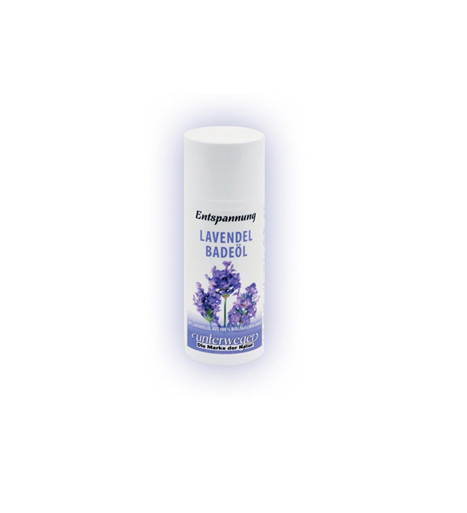 Unterweger ORGANIC Relaxing Lavender Bath Oil - Natural Cosmetics 150ml