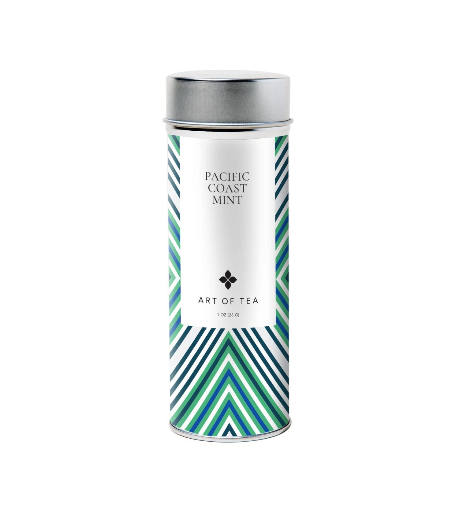Art of Tea Pacific Coast Mint Loose Leaf Tin - 1oz - Buy Online on SooperMarket.com