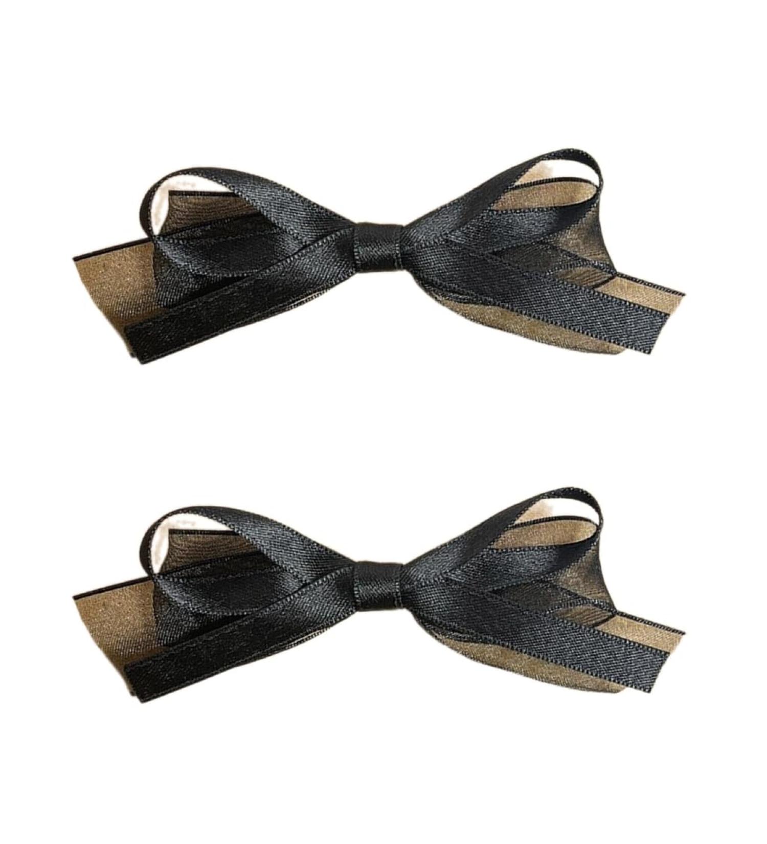 JSGHGDF Ribbon Elegant 2000s Style Side Clip Hair Clip Elaborate Style Large knot Balletcore - Buy Online on SooperMarket.com