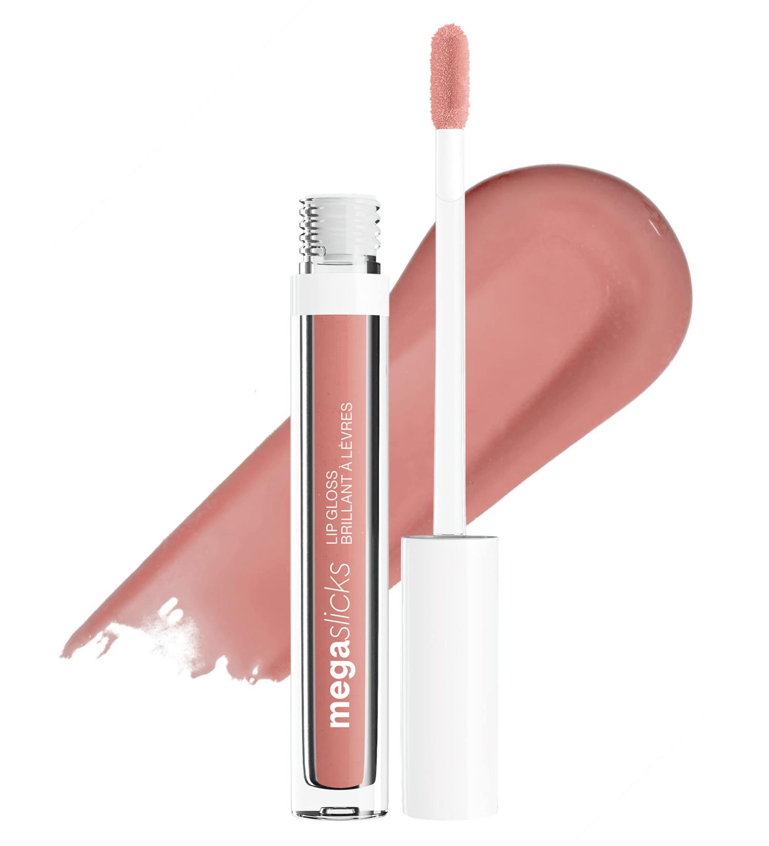 wet n wild Mega Slicks Lip Gloss with Hyaluronic Acid - Love Language | Long-Lasting High Shine Lip Gloss | 1 Count - Buy Online on SooperMarket.com