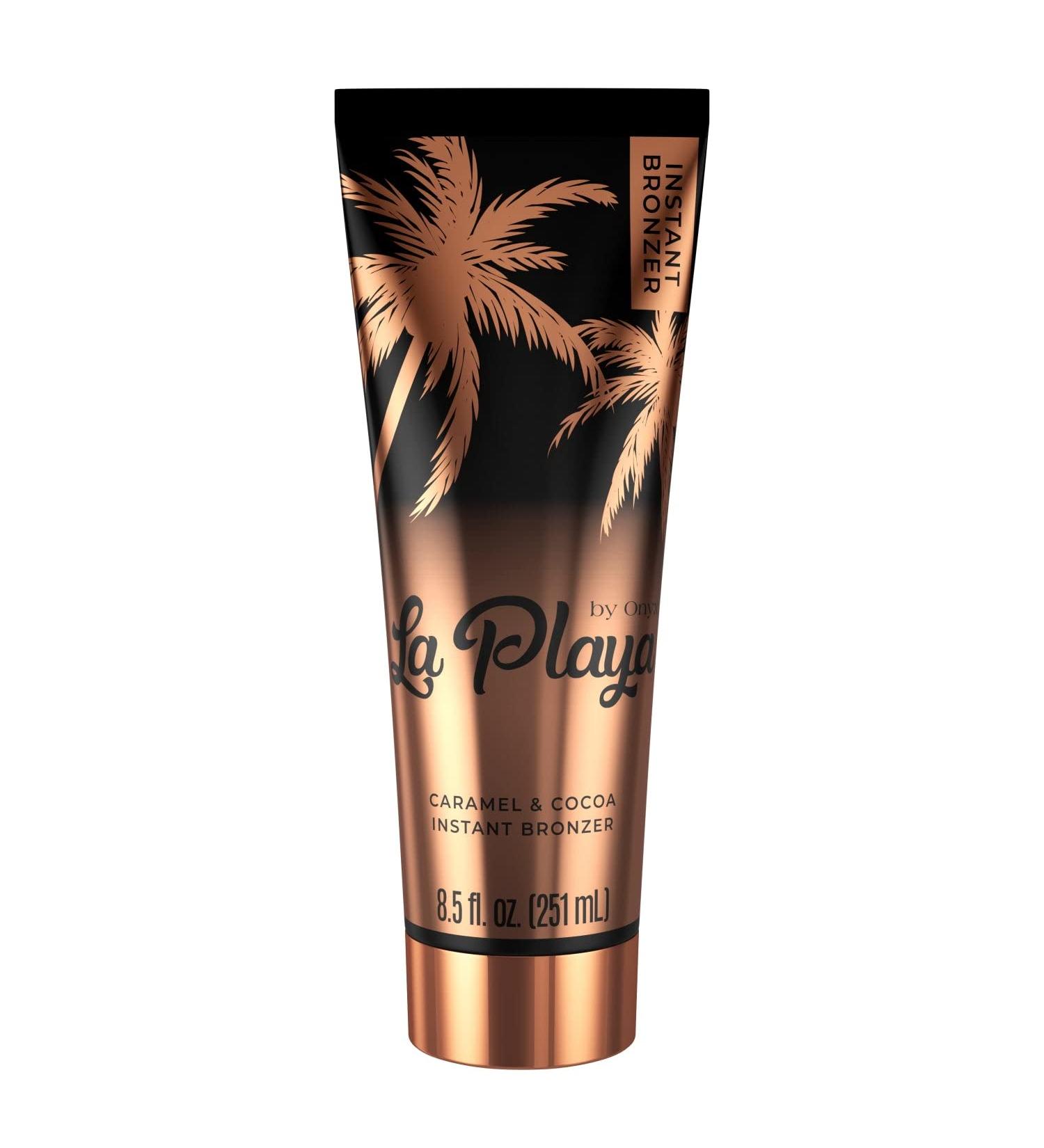 Onyx La Playa Instant Browning Lotion - Sunless Tanner for Glowing Skin - Natural Caramel & Cocoa Based Moisturizer - Buy Online on SooperMarket.com