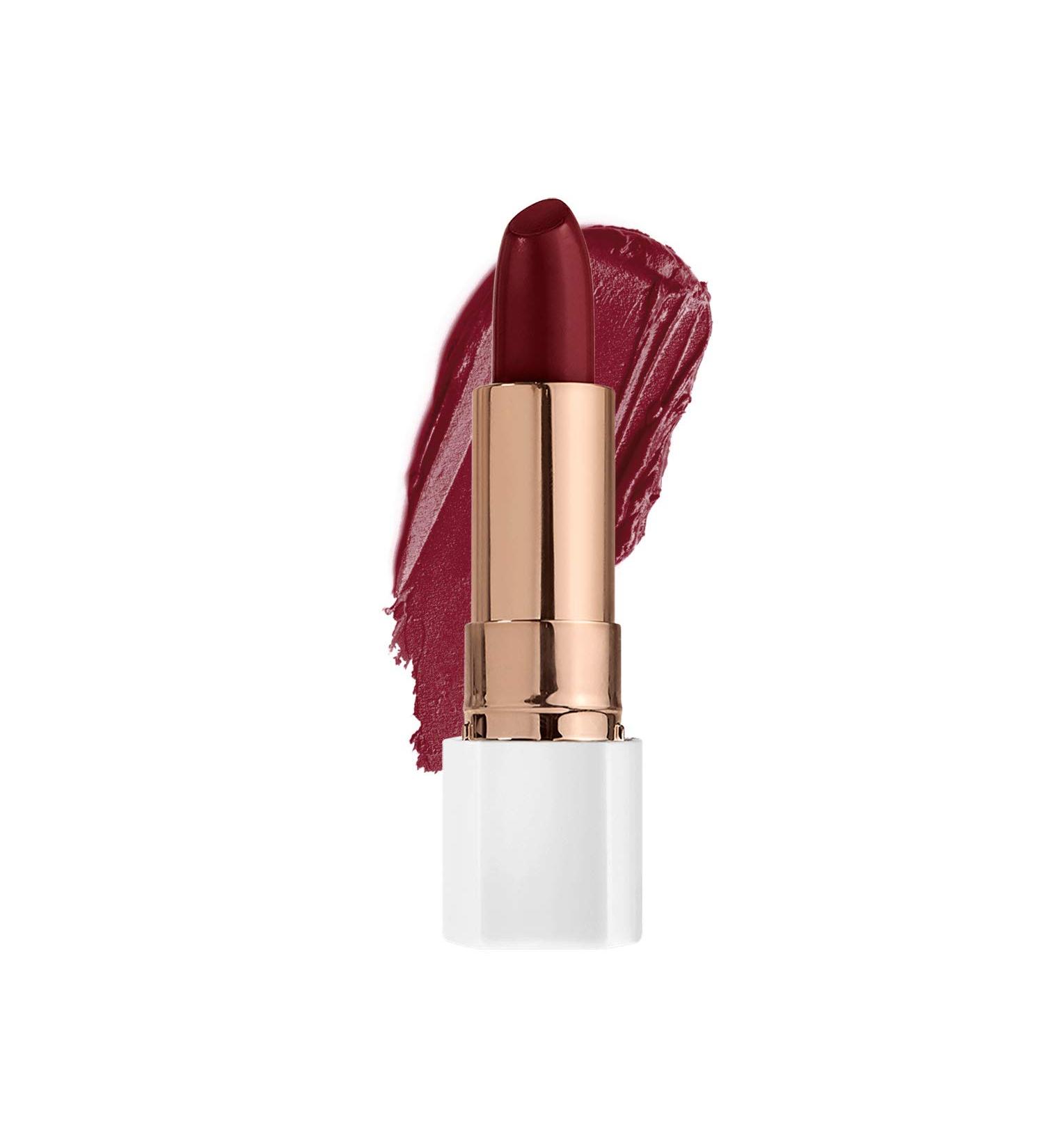 FLOWER BEAUTY Petal Pout Lipstick - Cruelty Free Wild Berry Matte - Nourishing Highly Pigmented Lip Color with Antioxidants - International Shipping Available - Buy Online on SooperMarket.com