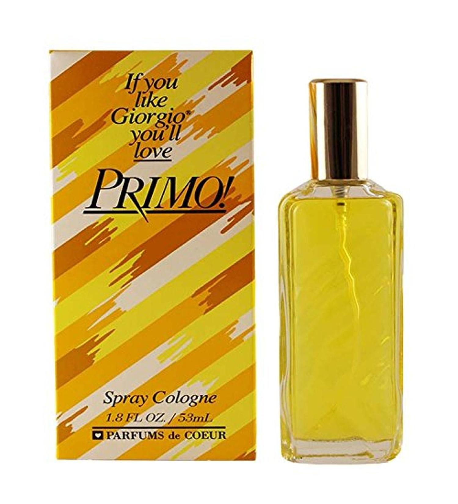 Primo By Parfums De Coeur For Women. Cologne Spray 1.8-Ounce Bottle