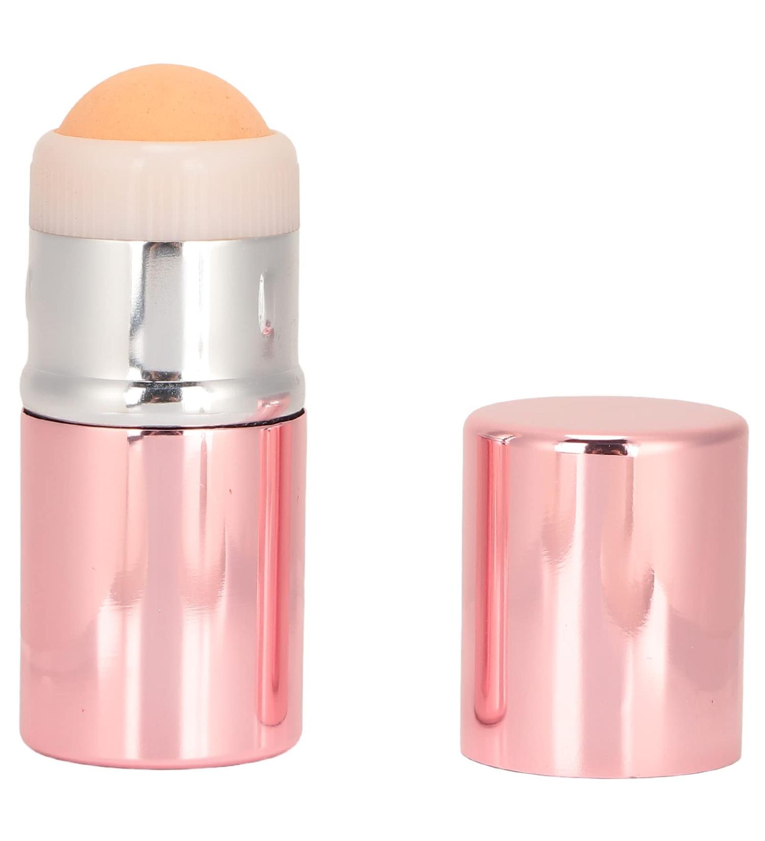 Pink Oil Absorbing Roller Reusable Oil Control Stone Roller for Skin Massage Volcanic Stone Facial Cleansing Roller for Skin Care Portable Mini Oil Control Roller for Women Girls - Buy Online on SooperMarket.com
