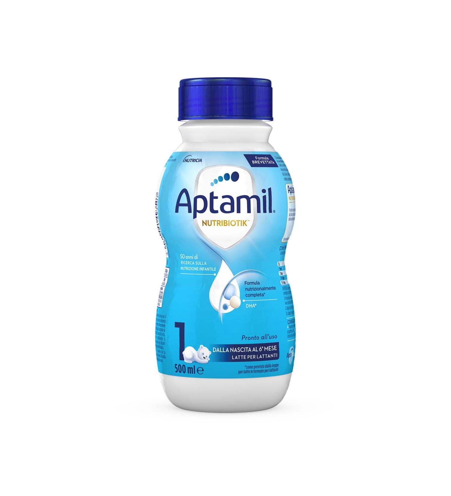 Aptamil 1 Liquid Milk for Infants 0-6 Months | 500ml | International Shipping Available - Buy Online on SooperMarket.com