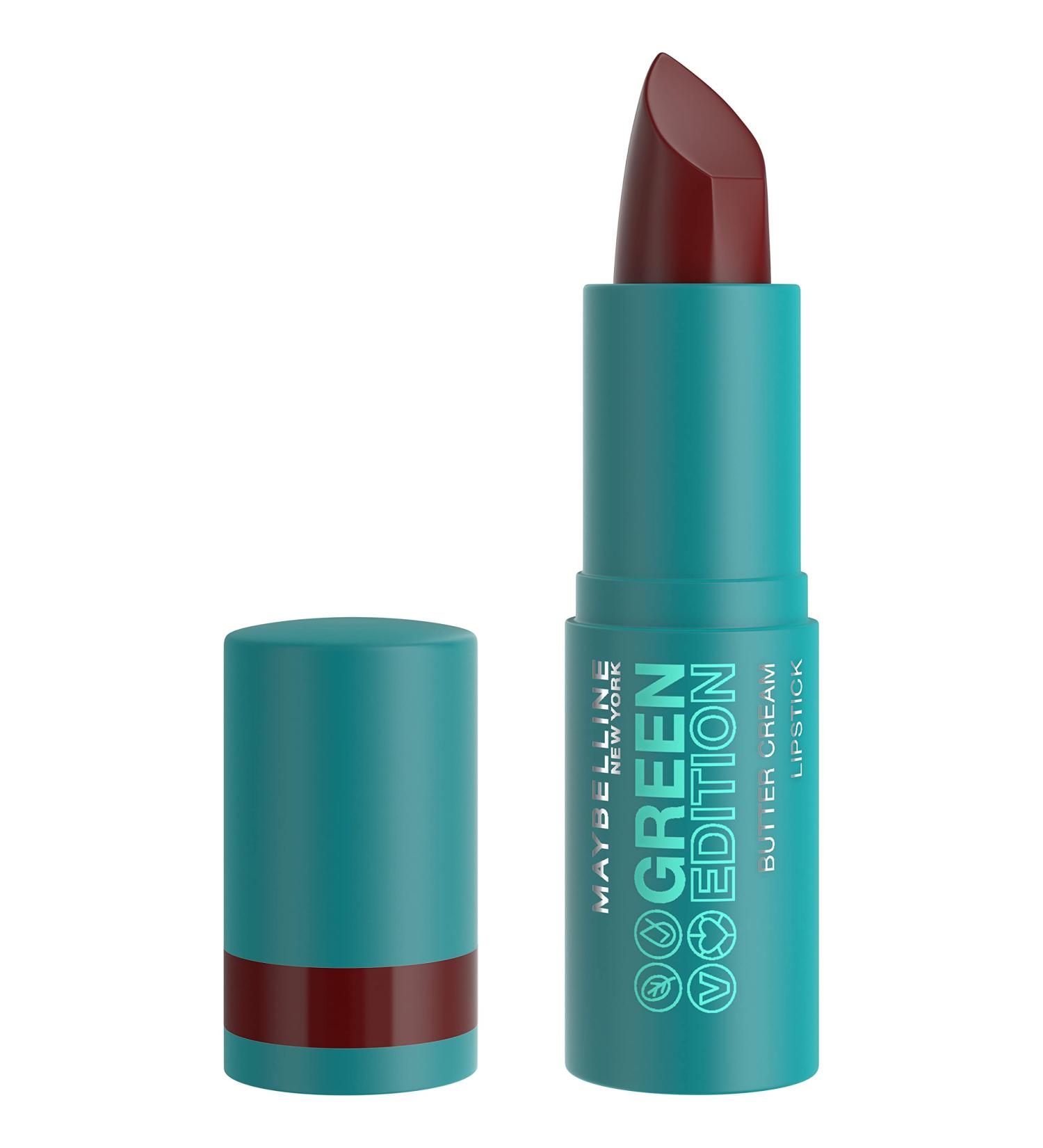 Maybelline Green Edition Ecliptic Creamy Plum Lipstick - 0.12 oz - Buy Online on SooperMarket.com
