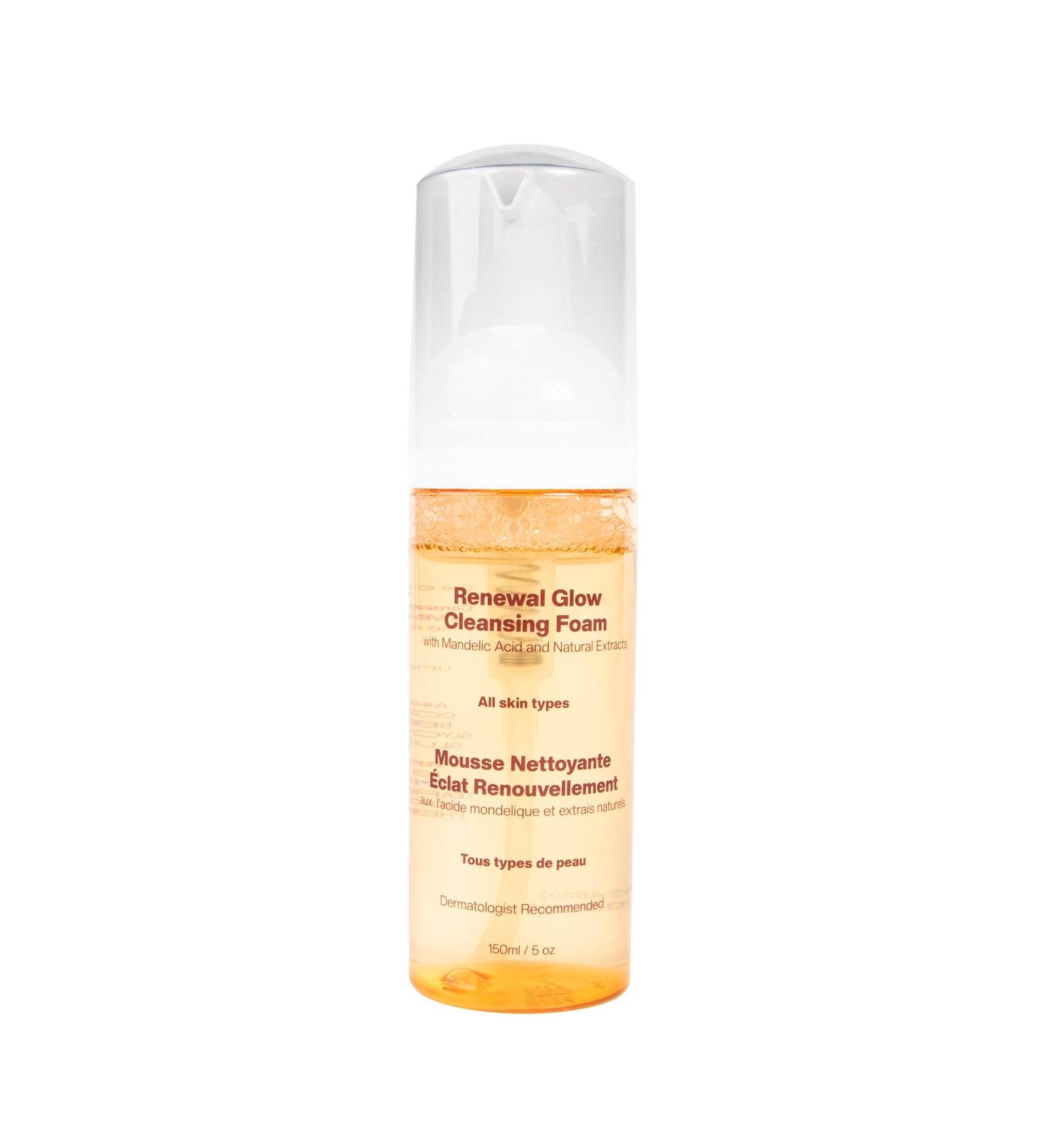 Buy MAKARI Renewal Glow Cleansing Foam - Dermatologist-Recommended Paraben & Sulfate-Free Face Wash with Mandelic Acid Chamomile & Aloe - 150ml/5oz - Buy Online on SooperMarket.com