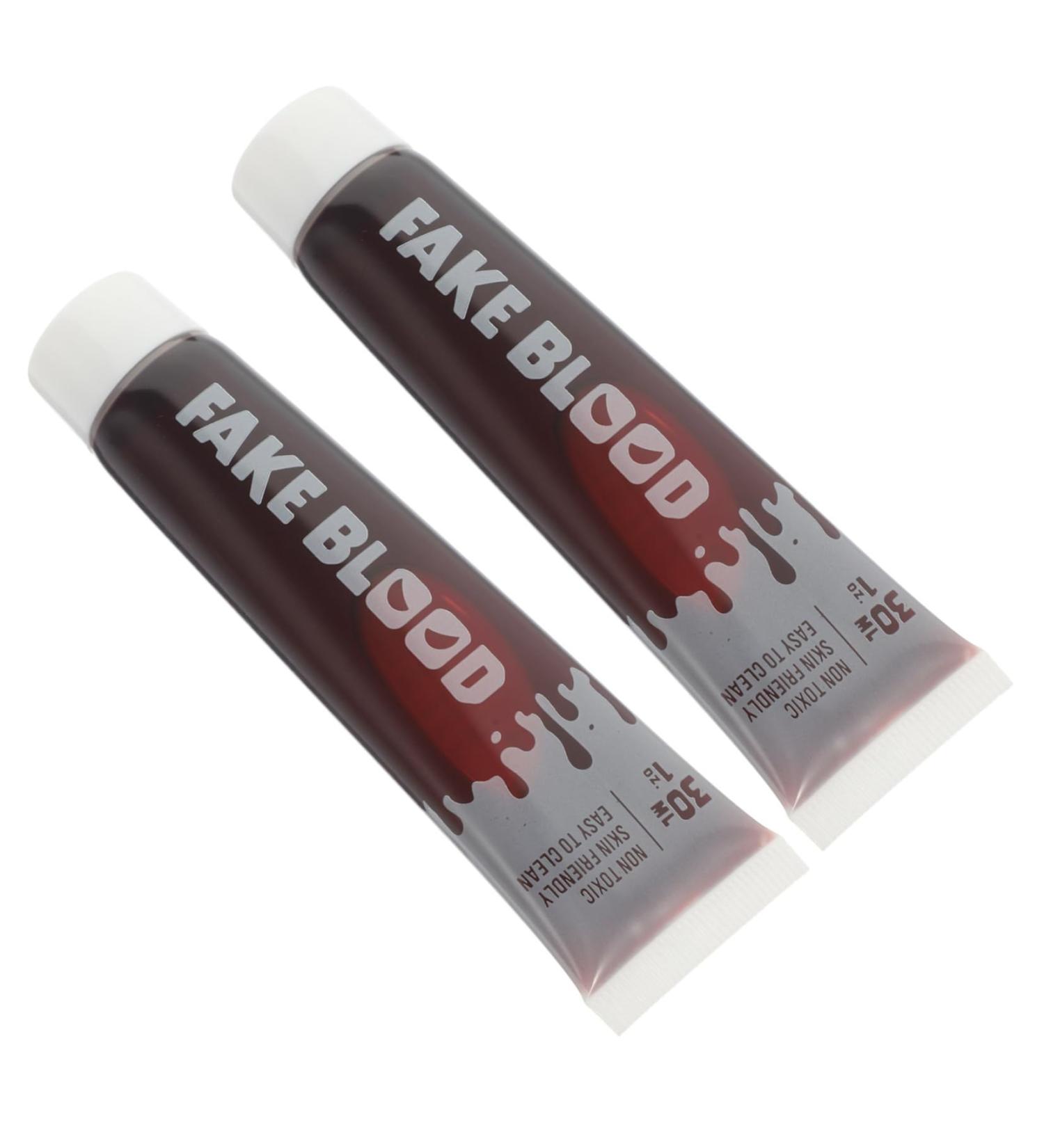 Realistic Halloween Fake Blood for Cosplay & Costume - Zombie Makeup & Theater Supplies - Buy Online on SooperMarket.com