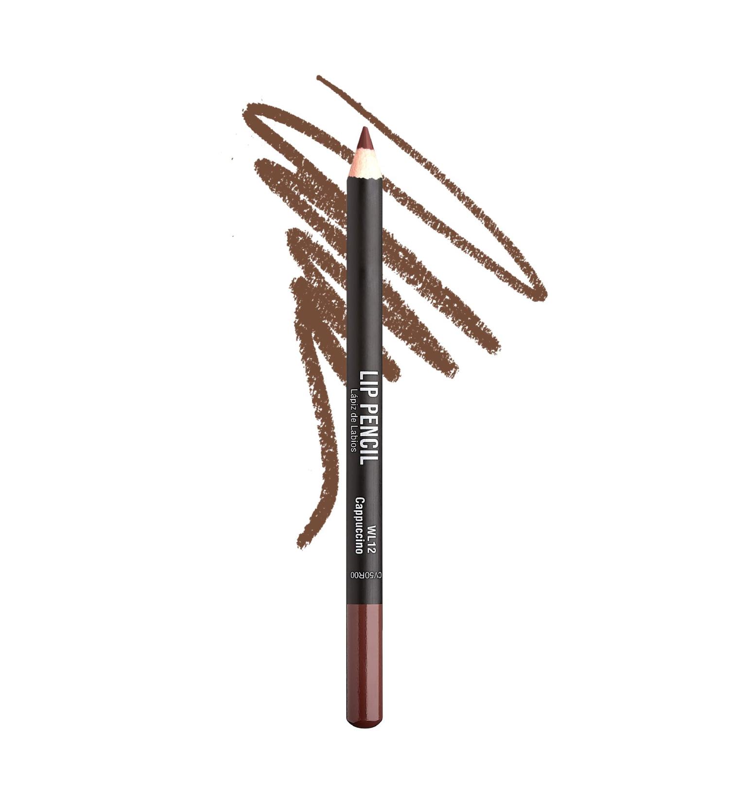 kiss new york Professional Slim Lip Pencil in Cappuccino - Creamy, Long-Lasting Lip Liner for Natural, Water-Resistant Lip Makeup - Buy Online on SooperMarket.com