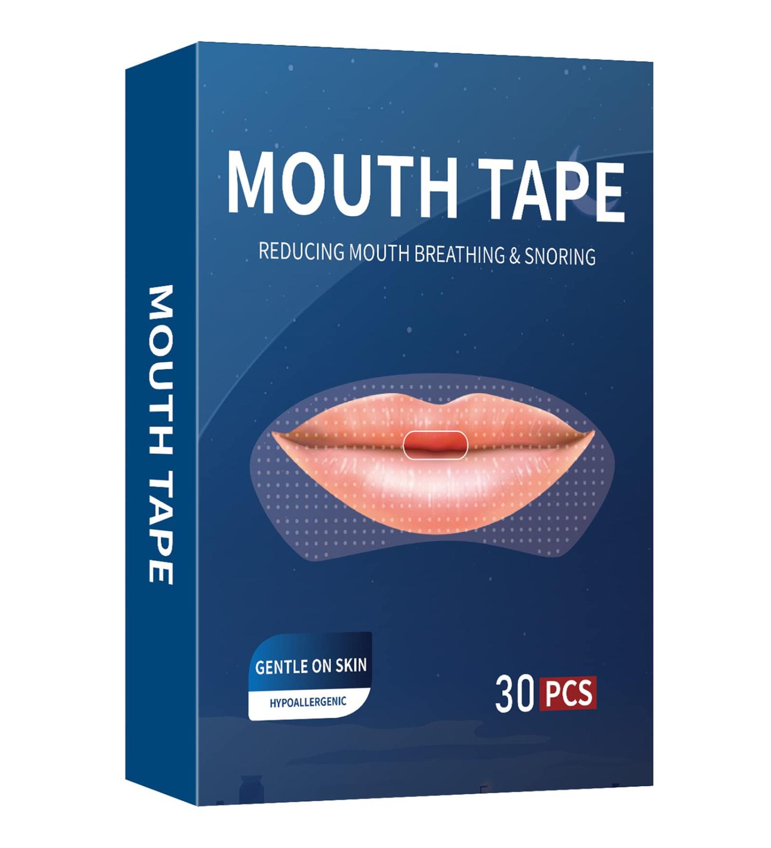 Advanced Gentle Sleep Tape 30 PCS | Mouth Sleep Strips for Better Nose Breathing | Reduce Mouth Breathing | Improve Night Sleep & Snoring Relief - Buy Online on SooperMarket.com