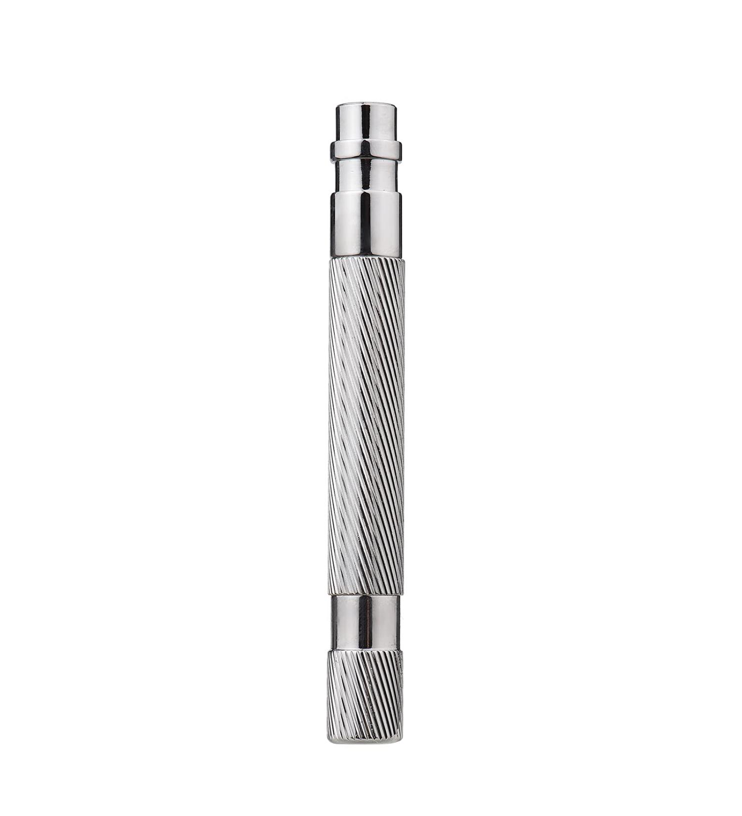 Xiaoxin Stainless Steel Double Edge Razor Grip | Manual Mustache Removal Handle | Premium Safety Razor Accessory - Buy Online on SooperMarket.com