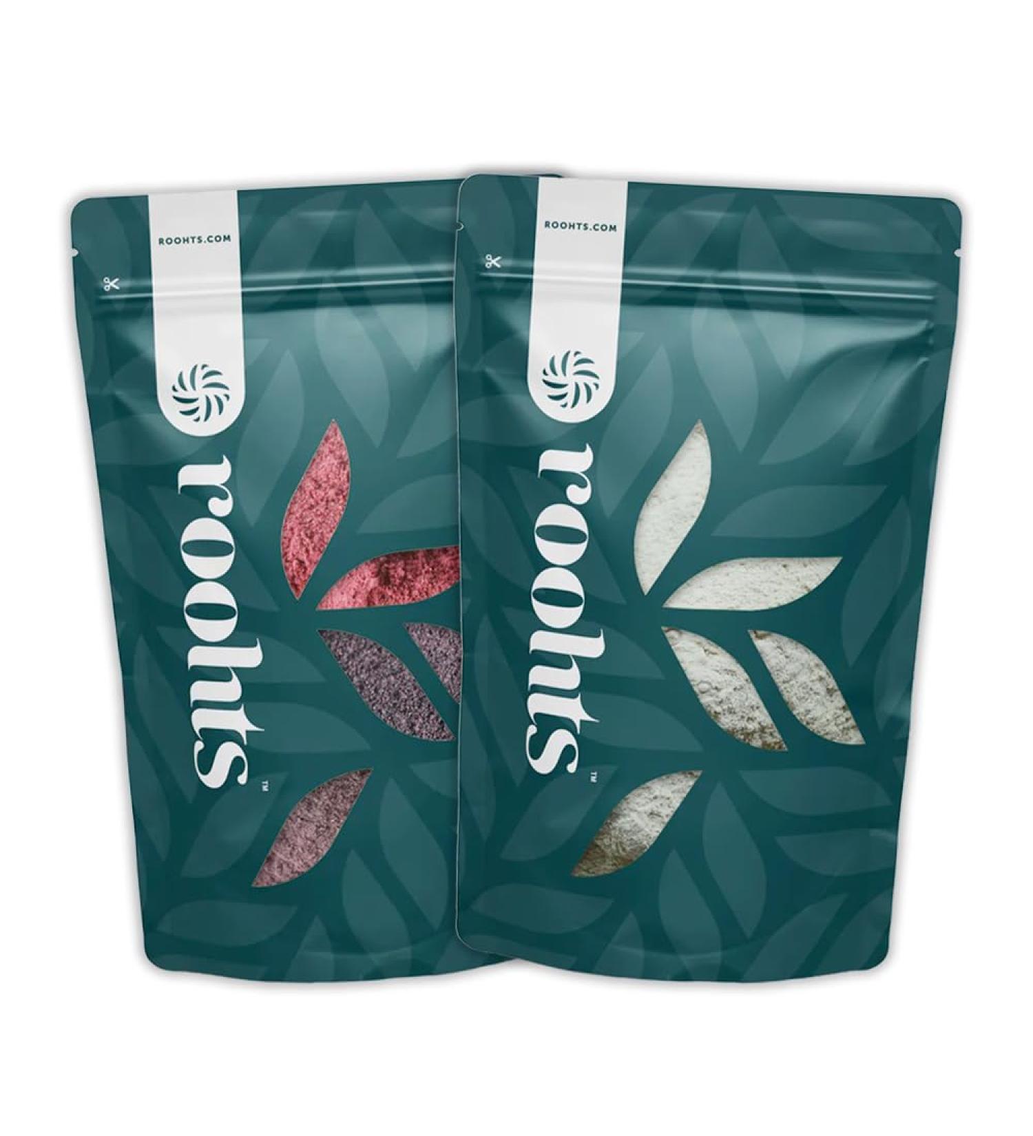 Organic Roohts Talbina Bundle: Barley Flour with Superfoods for Health & Wellbeing | Like Porridge with Berries | Sunnah Food for Gut Health & Energy - Buy Online on SooperMarket.com