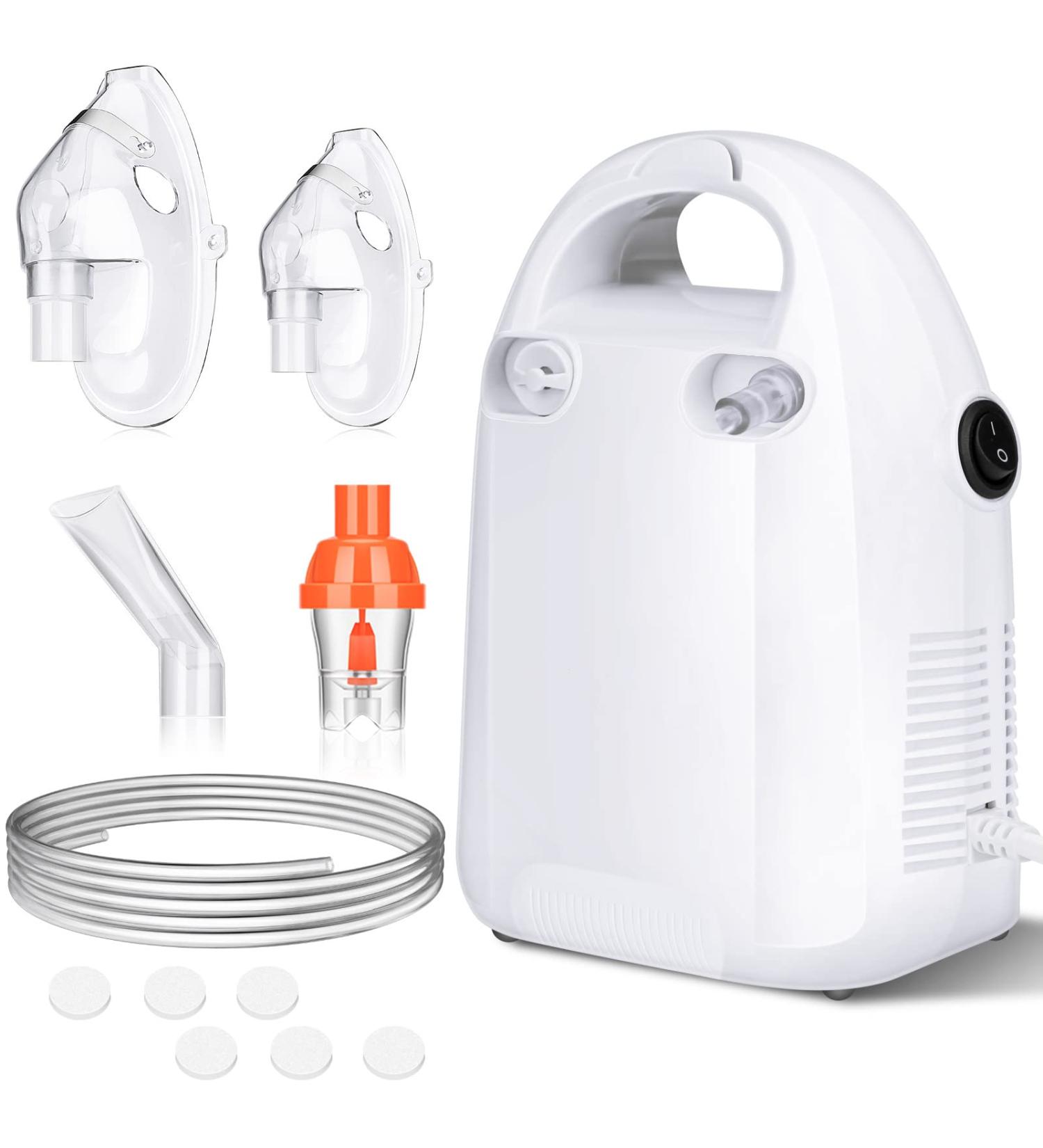 Portable Nebulizer for Home and Travel Use - Handheld Mesh Machine for Adults and Kids | Strong Cool Mist - Buy Online on SooperMarket.com