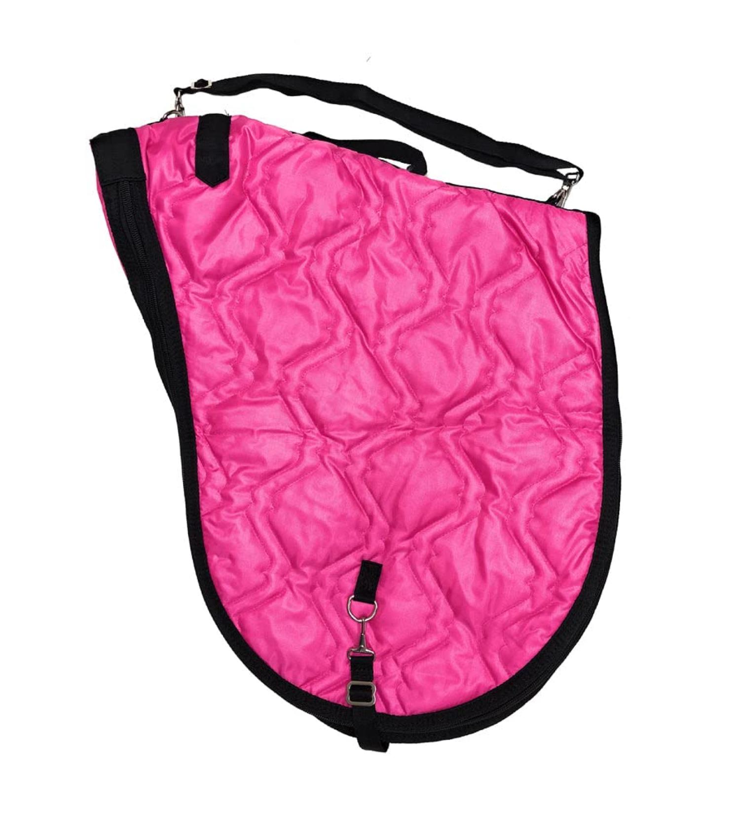 Hot Pink English Padded Saddle Carrier by AJ Tack Wholesale - Buy Online on SooperMarket.com