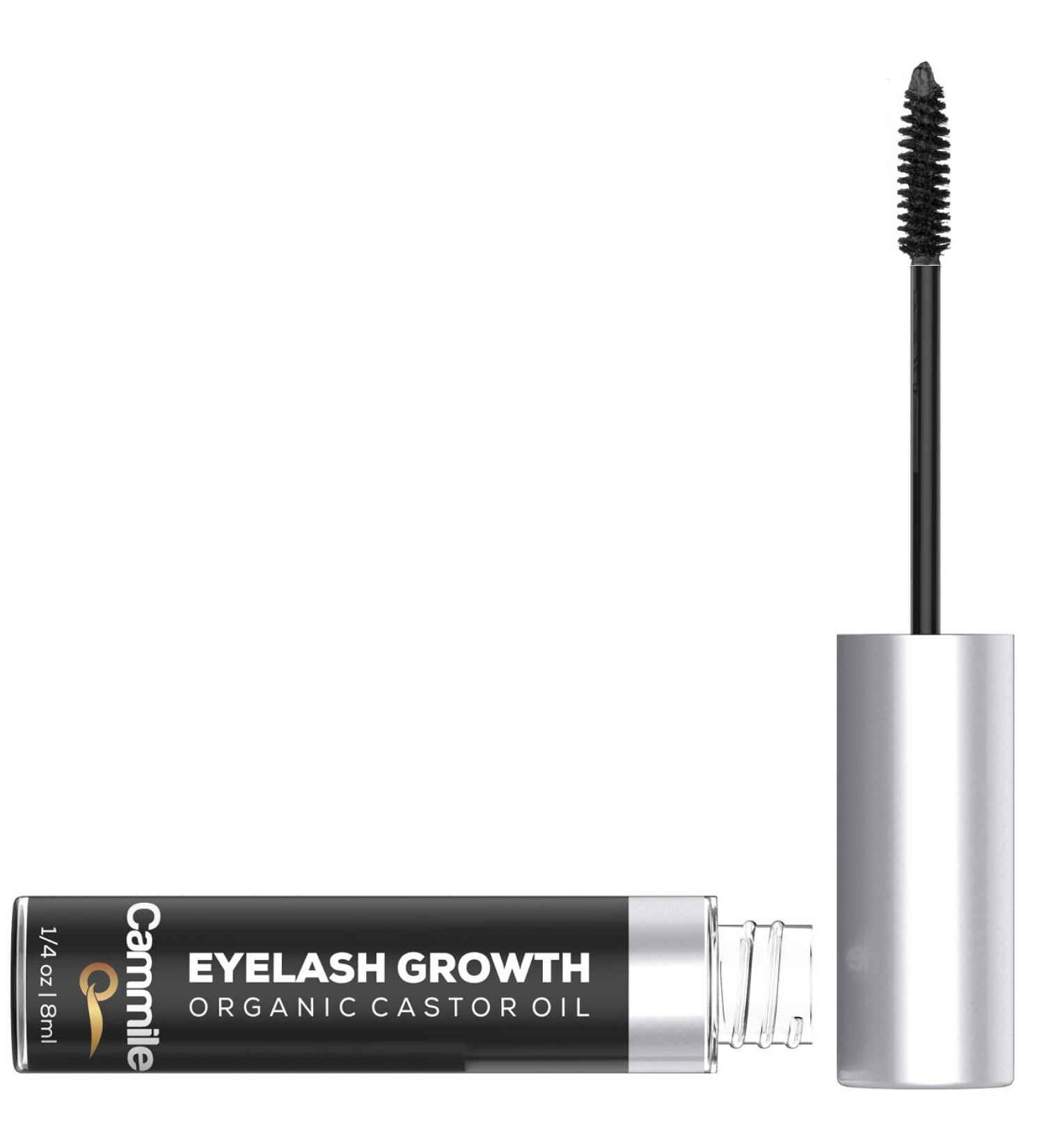 Organic Castor Oil for Eyelash Growth & Fuller Eyebrows - Natural Eyelash Serum for Regrowth - Buy Online on SooperMarket.com