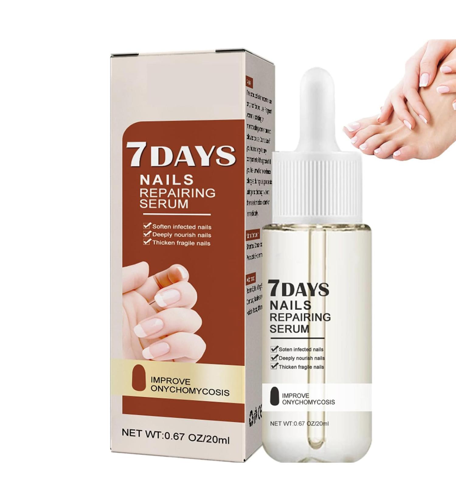 7 Days Nail Growth and Strengthening Serum Nail Serum for Strength and Growth Nail Repair Essence Serum - Buy Online on SooperMarket.com