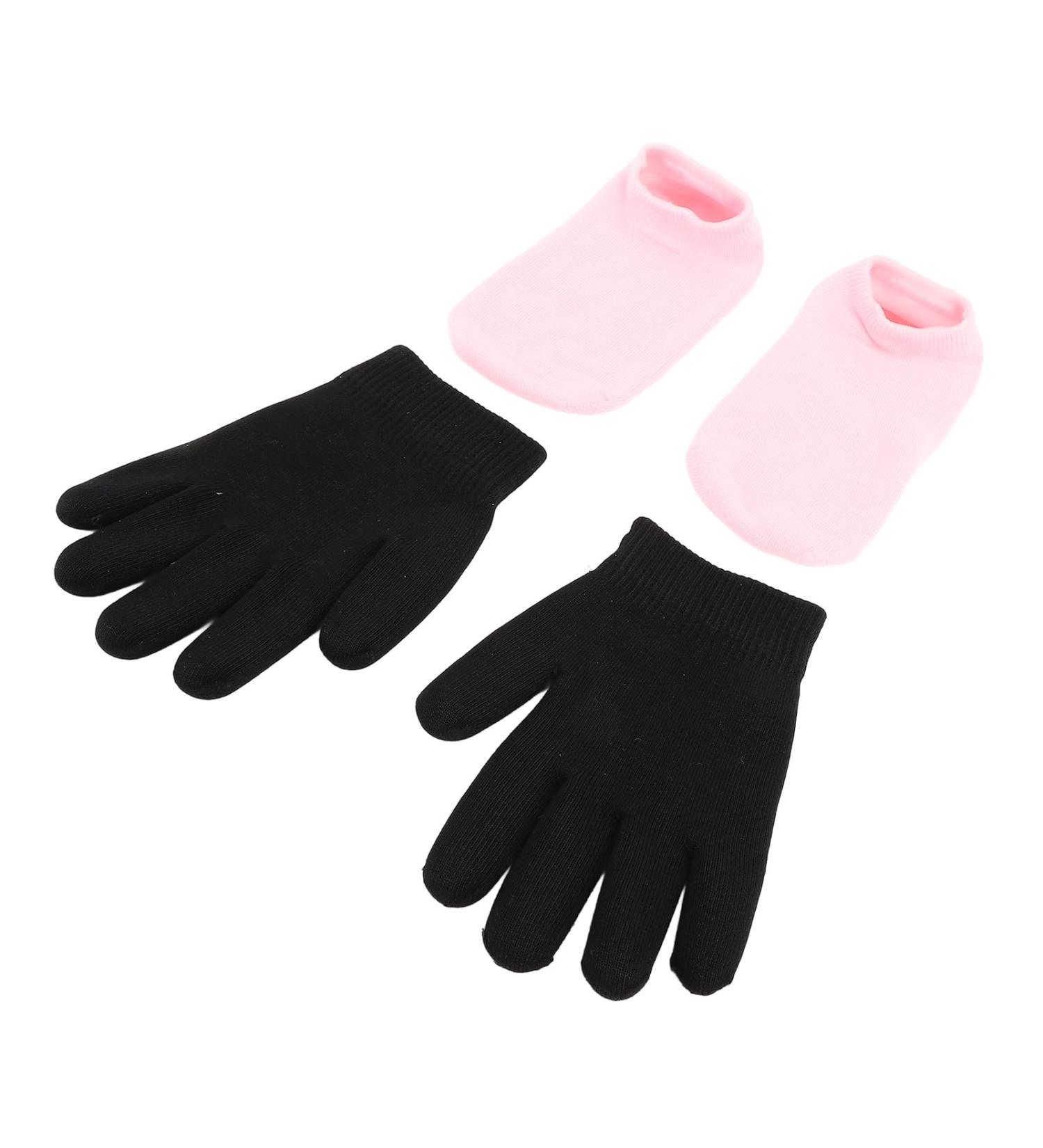 Gel Spa Socks and Gloves Set Improve Elasticity Moisturizing Gloves Socks Set for Skincare - Buy Online on SooperMarket.com