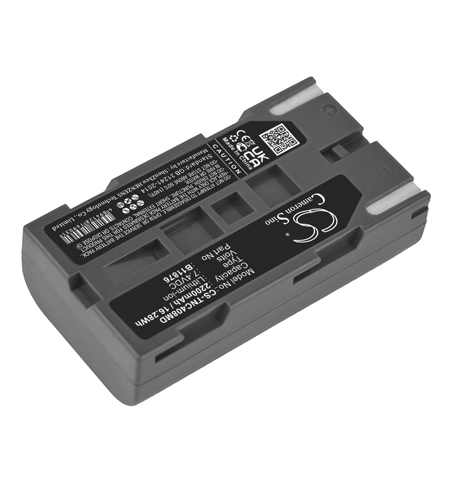 PRUVA Battery for TSI INC Certifier FA Plus & Flow Plus V - 2200mAh P/N: B11876 BLI-195 | International Shipping Available - Buy Online on SooperMarket.com