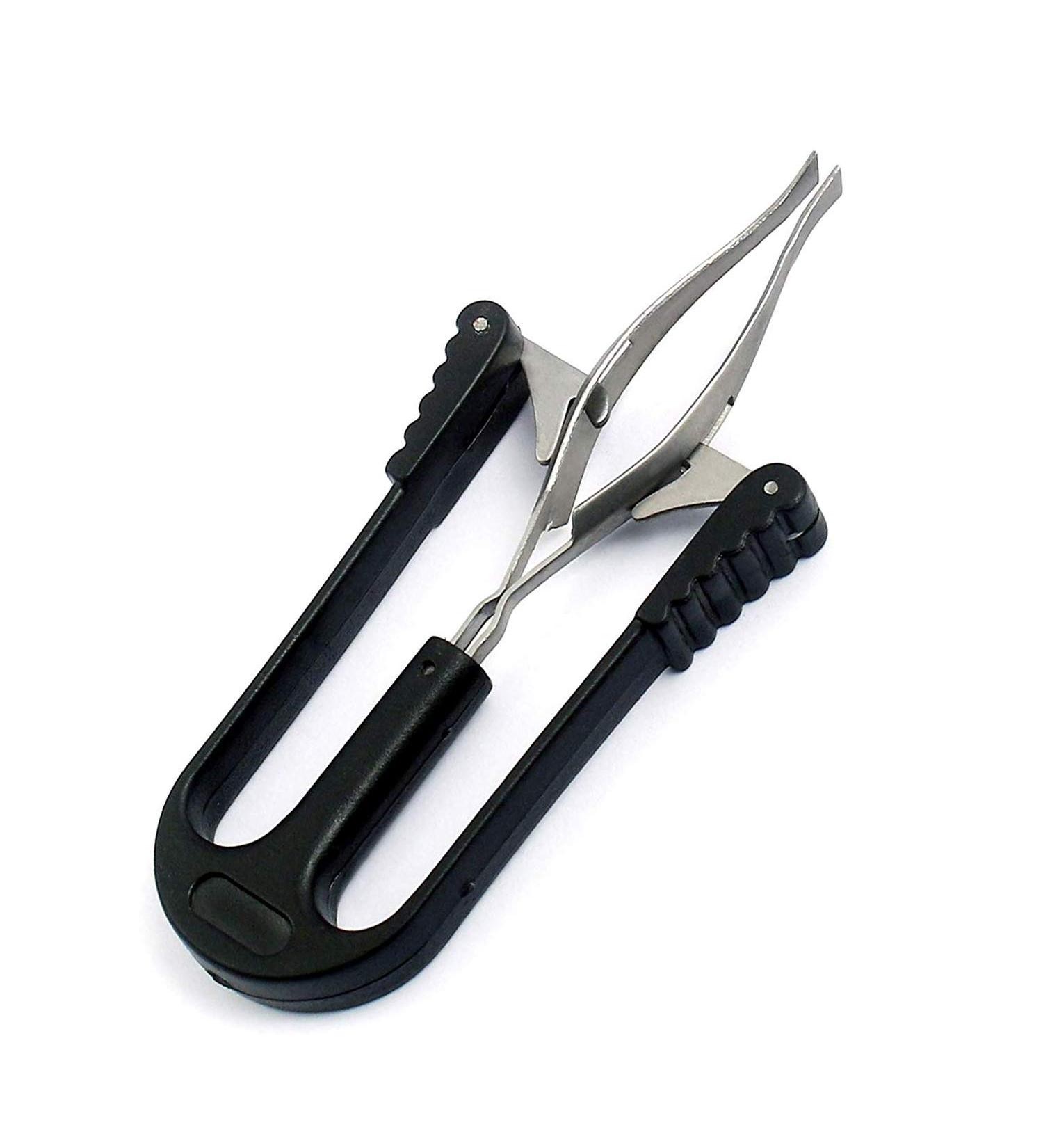 DDP AUTOMATIC EYEBROW TWEEZER BLACK PERFECT FOR EVERYDAY USE