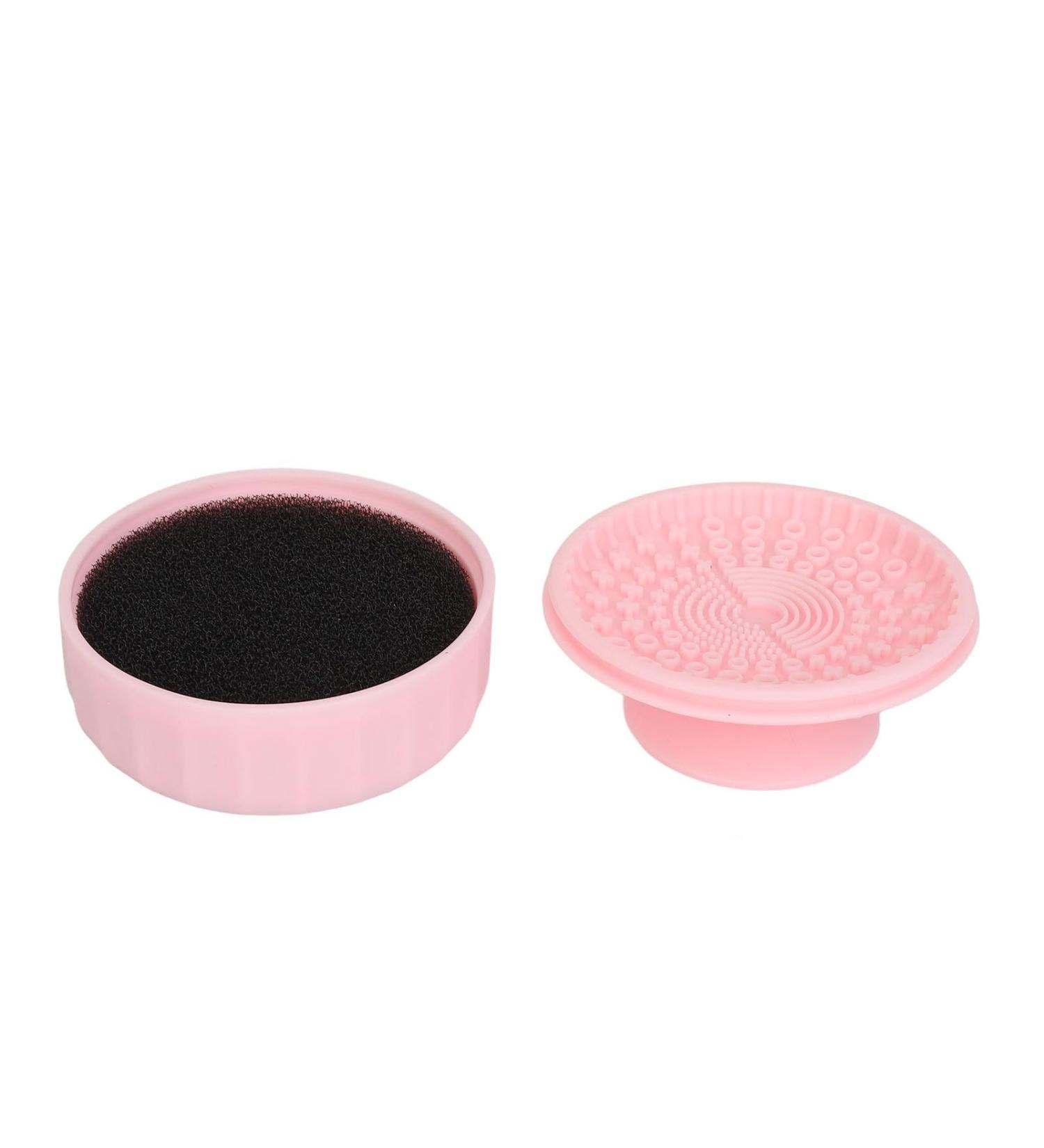 Makeup Brush Cleaning Box Dry Wet Use Color Removal Sponge Cosmetic Brush Cleaner for Salon - Buy Online on SooperMarket.com