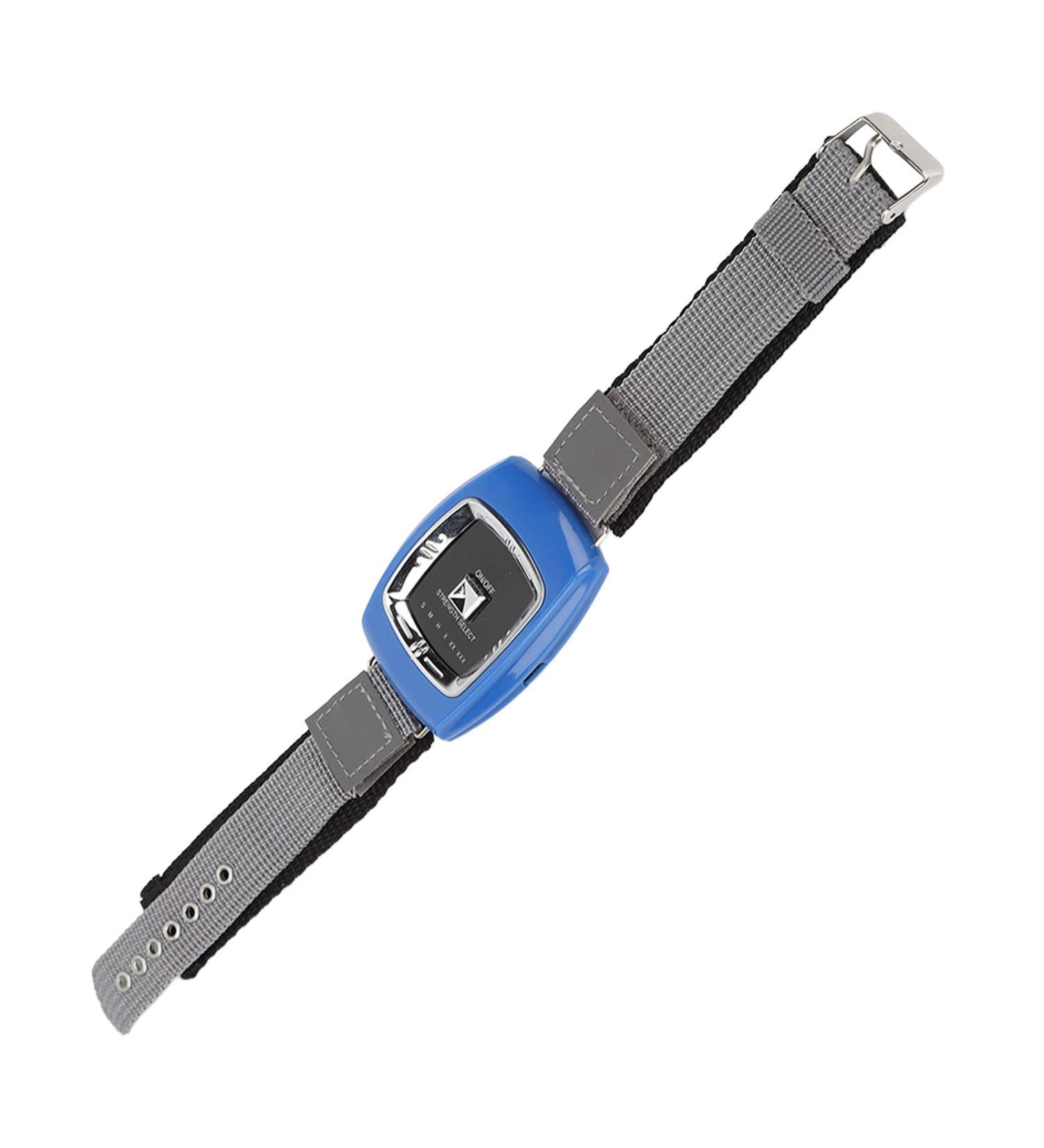 Wrist Snore Watch | Adjustable 3 Modes | Promote Sleep | Breathable Smart Snore Watch | Portable | Dredging Meridians | Home Use | Blue - Buy Online on SooperMarket.com