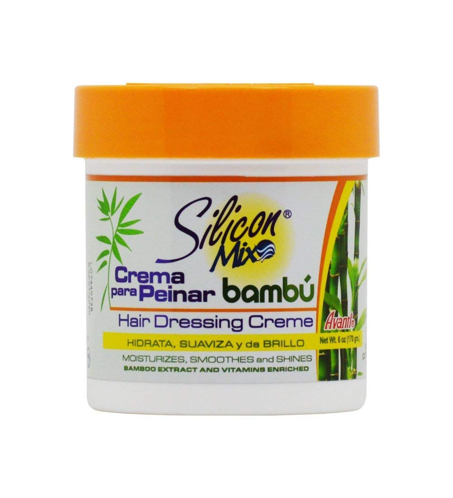 Silicon Mix Bambu Hair Dressing Cream 6oz - Nourishing Hair Treatment - Buy Online on SooperMarket.com