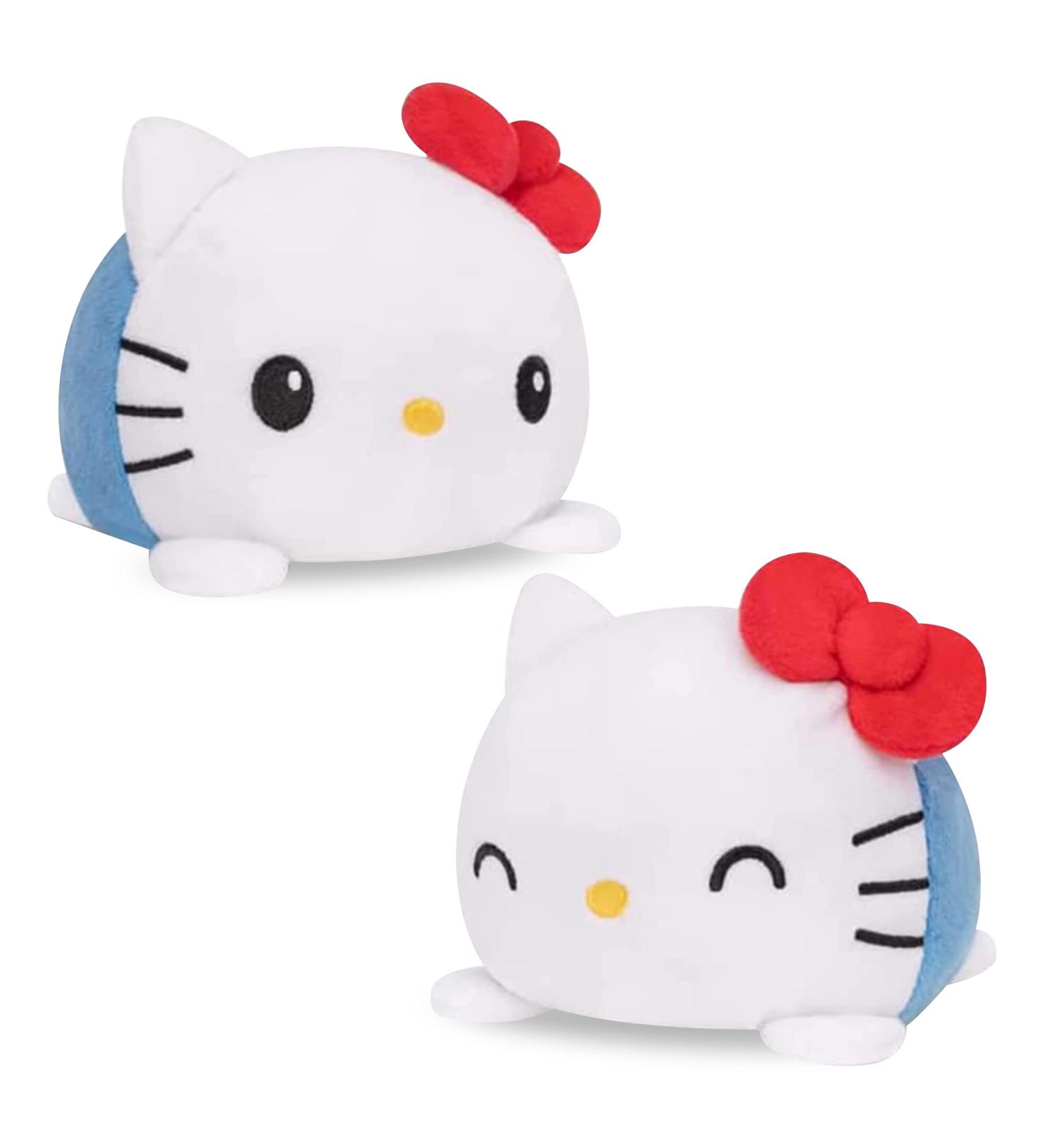 FASTEXX Hello Kitty Plush Reversible Octopus & Teddy Plushies - Super Soft Toys for Girls | Double-Sided Flip Mood Kitty Plush for Expressing Emotions - Buy Online on SooperMarket.com