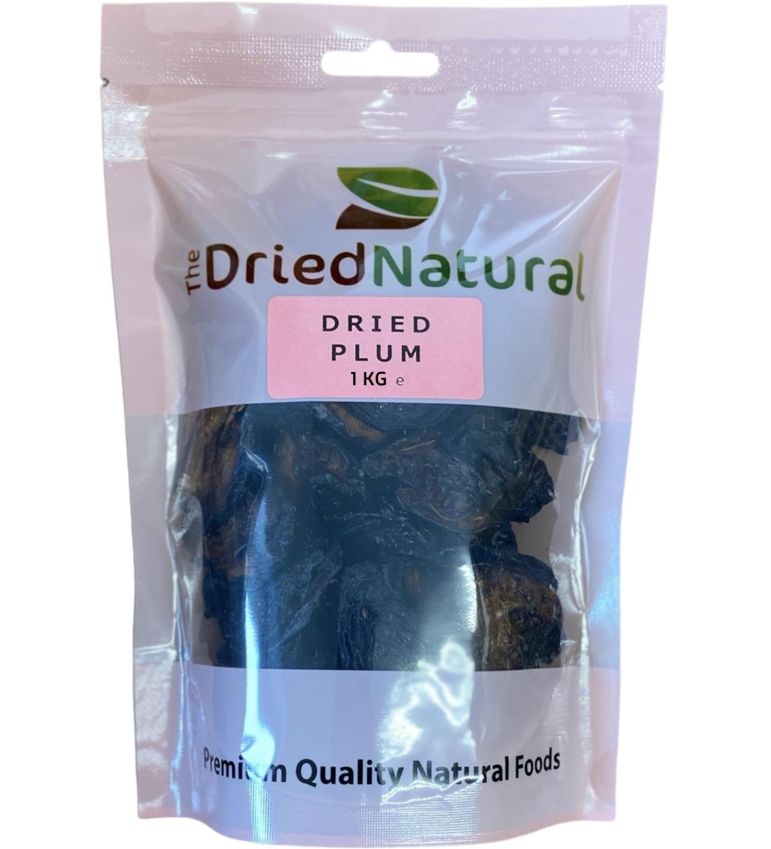 Dried Plum 1KG % 100 Natural Food Premium Quality-The Dried Natural - Buy Online on SooperMarket.com
