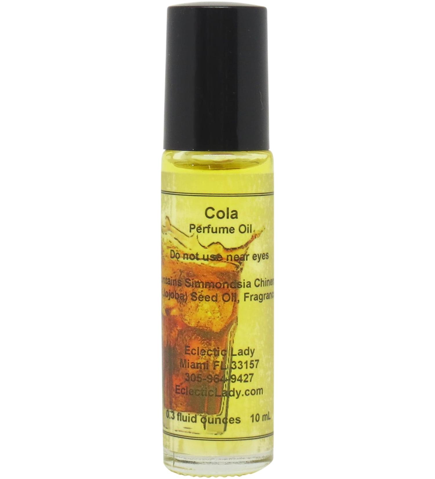 Cola Perfume Oil 0.3 fl oz Portable Roll-On Fragrance with Long-Lasting Scent Delightful Essential Oils and Jojoba Oil For Daily Use 0.3 Fl Oz (Pack of 1) - Buy Online on SooperMarket.com