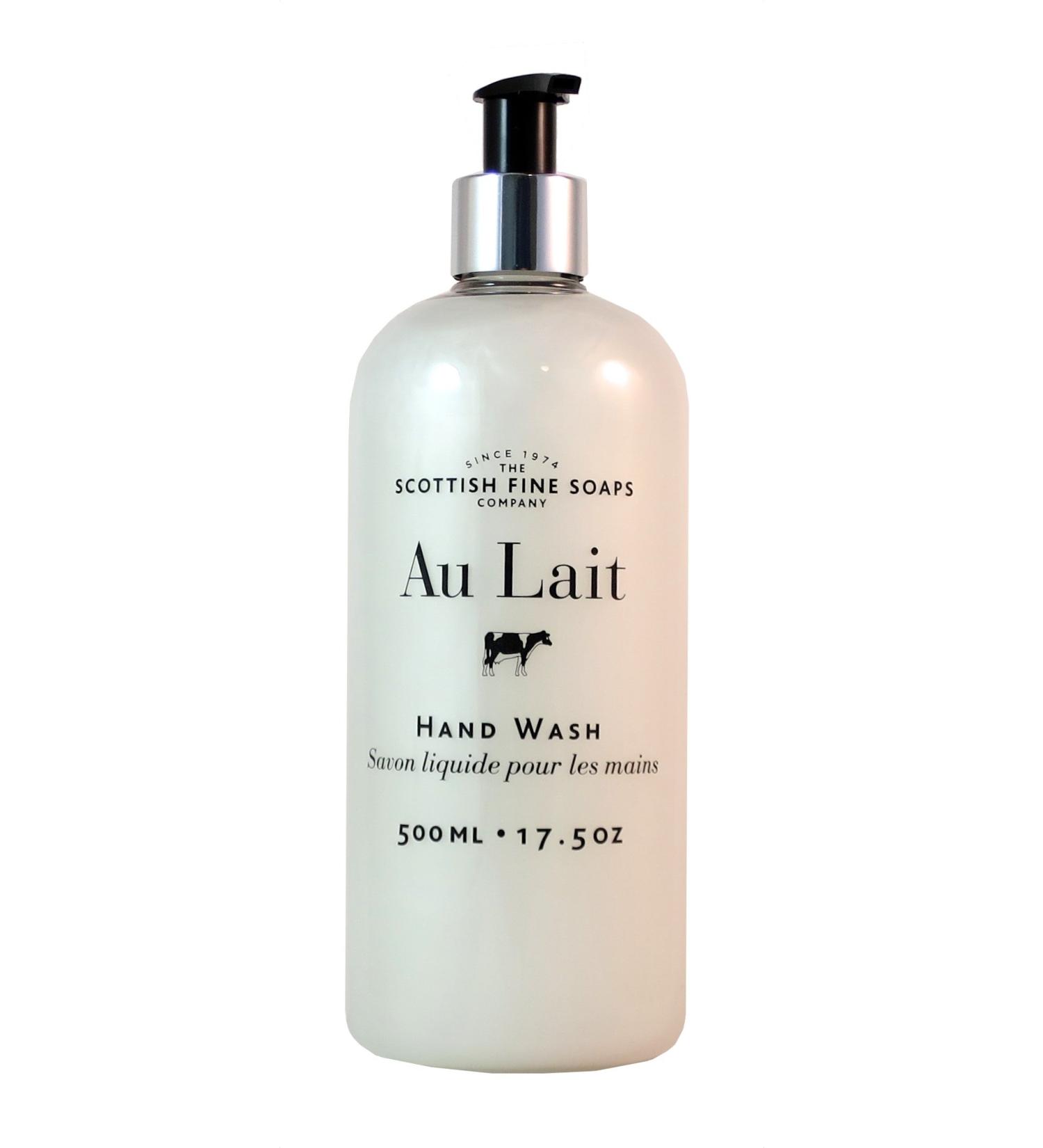 Scottish Fine Soaps Au Lait Liquid Hand Wash - XLARGE (500ml/17.5 oz)