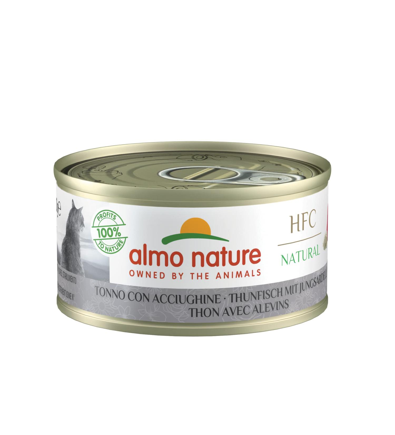Buy Almo Nature HFC Natural Cat Food - Tuna for Kittens (24 x 70g) | Premium Quality | International Shipping Available - Buy Online on SooperMarket.com