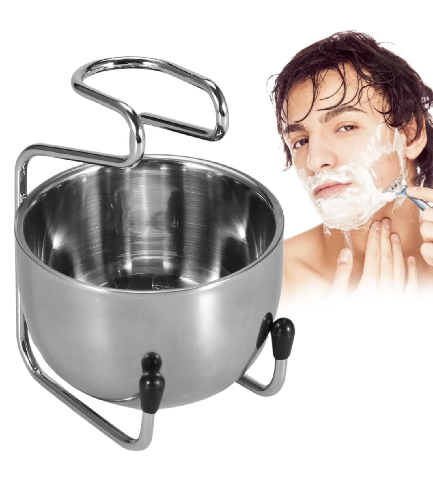 FILFEEL Shaving Brush Holder & Bowl | Men's Gift Set for the Perfect Shave - International Shipping Available - Buy Online on SooperMarket.com