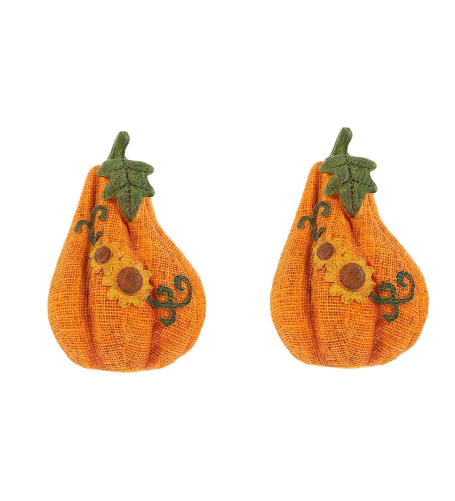 OUNONA 2pcs Resin Pumpkin Model Halloween Party Decor Office Decore Artificial Pumpkin Decoration Resin Pumpkin Ornament Home Decor Resin Crafts Small Pumpkins Fake Pumpkins - Buy Online on SooperMarket.com