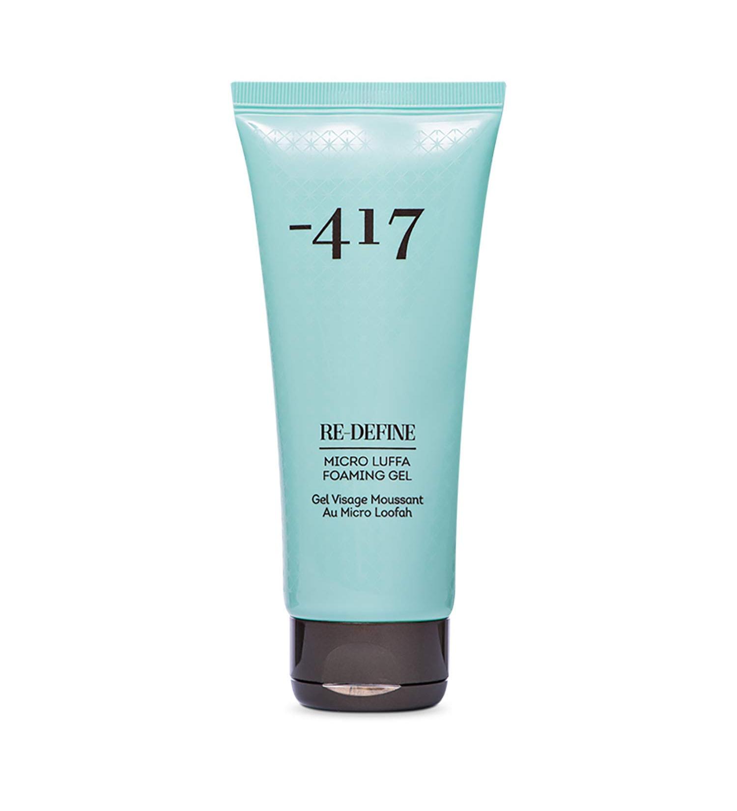 417 Dead Sea Cosmetics Redefine Facial Micro Luffa Foaming Gel - Purifying Cleanser | Daily Face Wash - Buy Online on SooperMarket.com