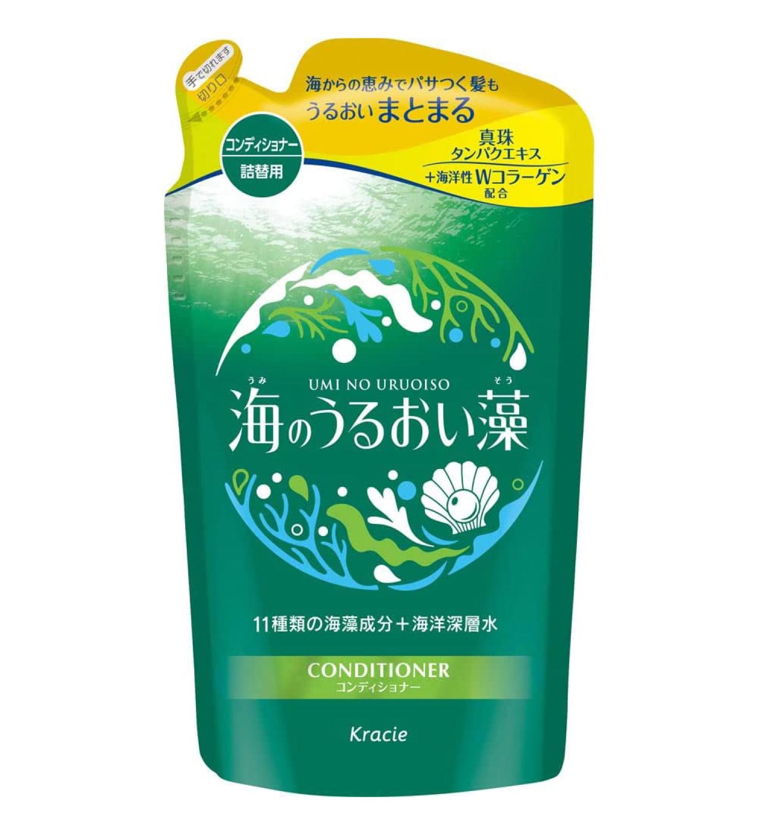 Kracie Umino Uruoisou Moisturizing Care Conditioner Refill 400g