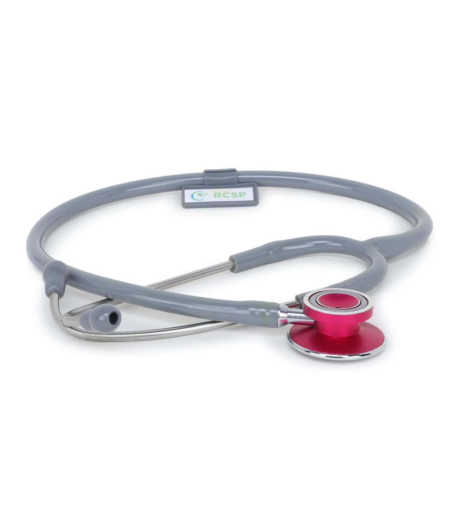 Buy Acoustic Stethoscope for Medical Students & Professionals - Lightweight Stylish Latex-Free Grey - Buy Online on SooperMarket.com
